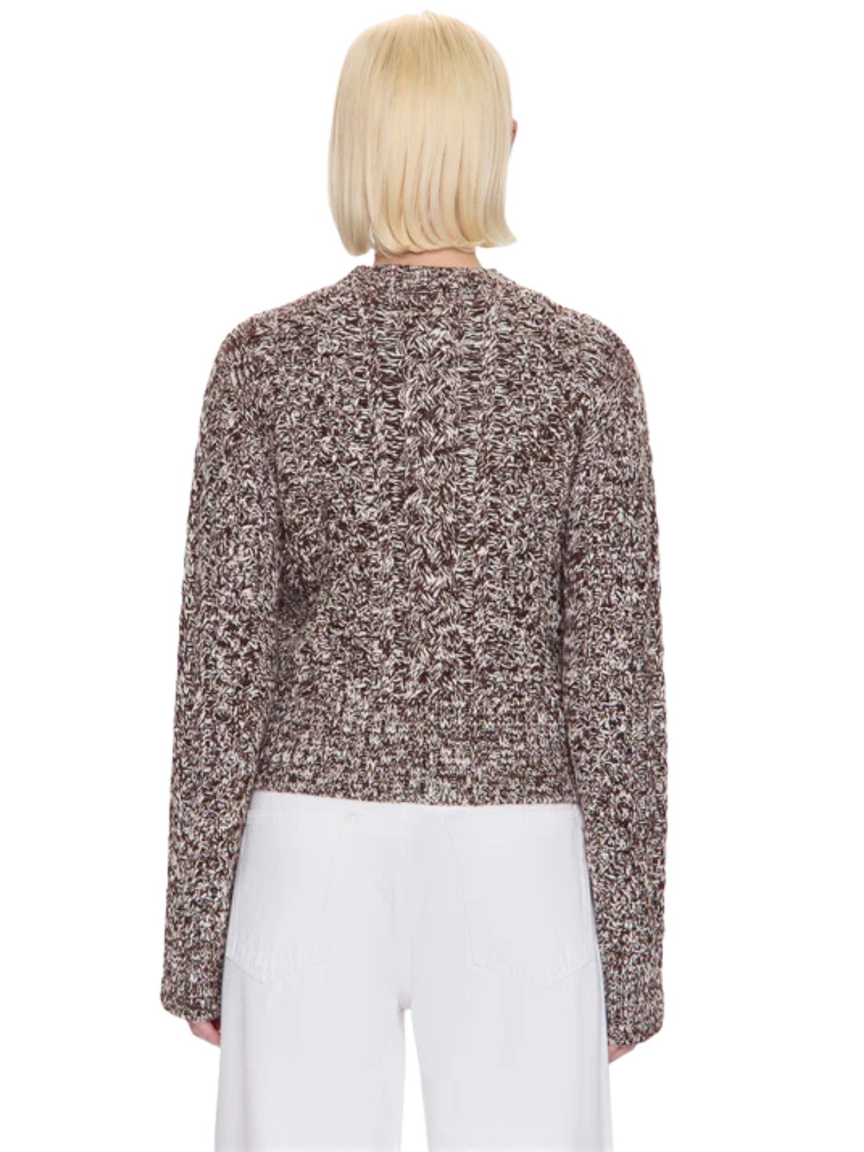 Pistola Quinn Sweater in Chocolate Marl