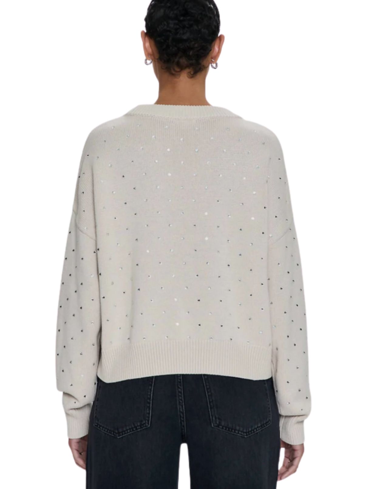 Pistola Steph Crewneck in Crystal Mink