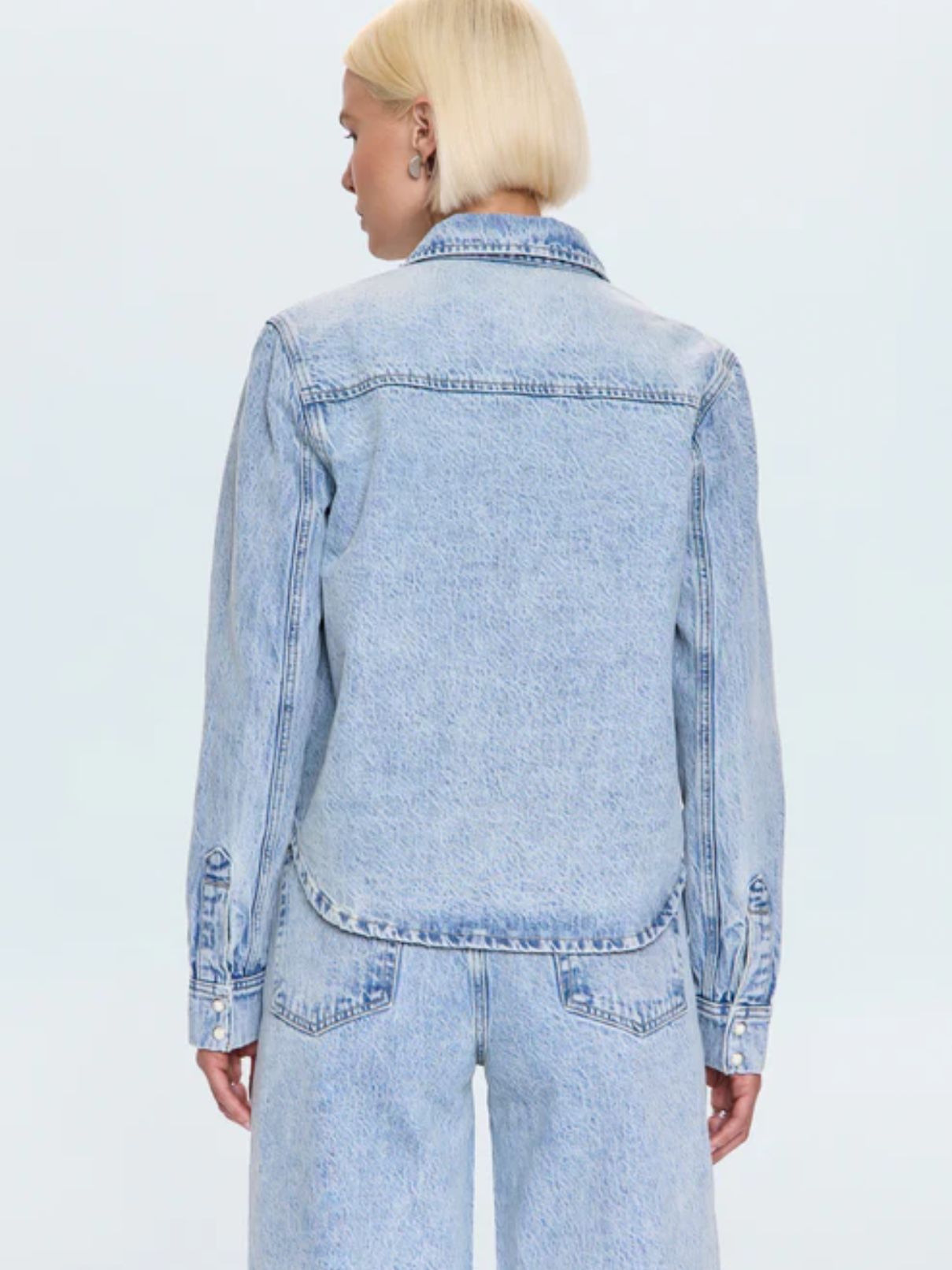 Pistola Thea Modena Vintage Shrunken Shirt Jacket