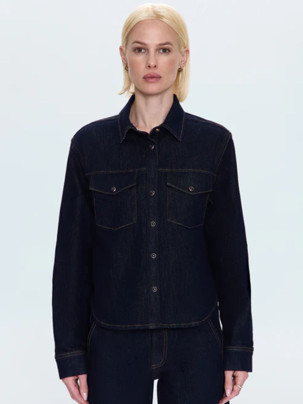 Pistola Thea Shirt Jacket in Nightfall