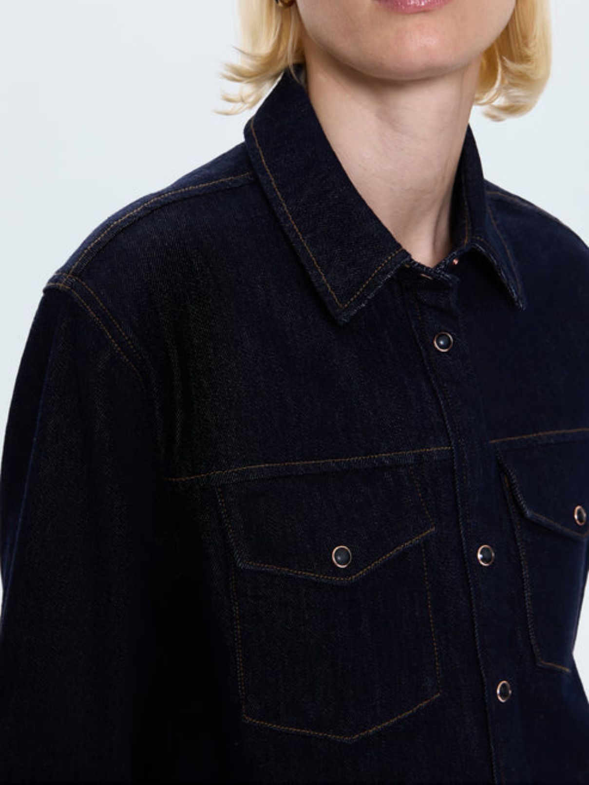 Pistola Thea Shirt Jacket in Nightfall