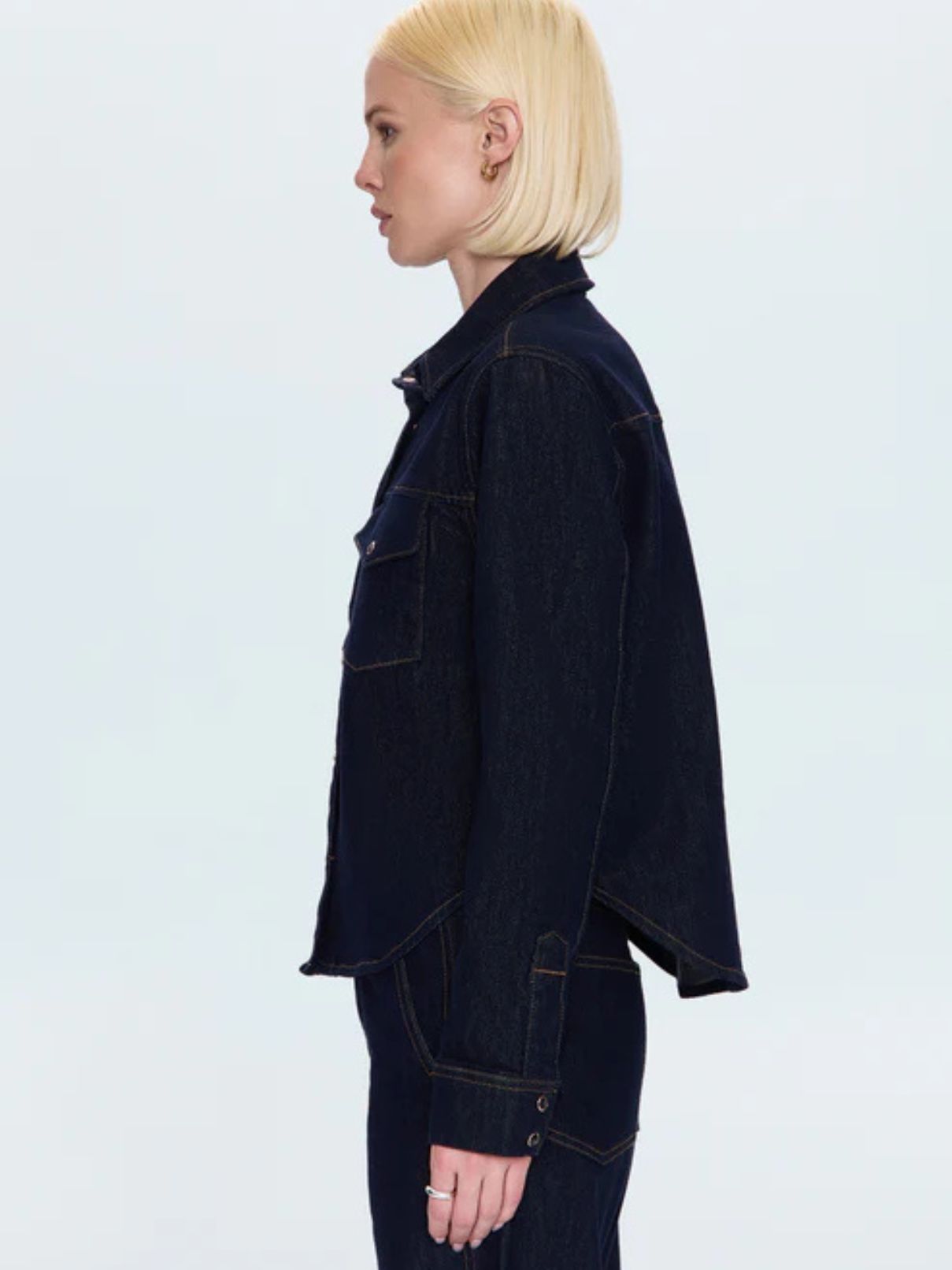 Pistola Thea Shirt Jacket in Nightfall