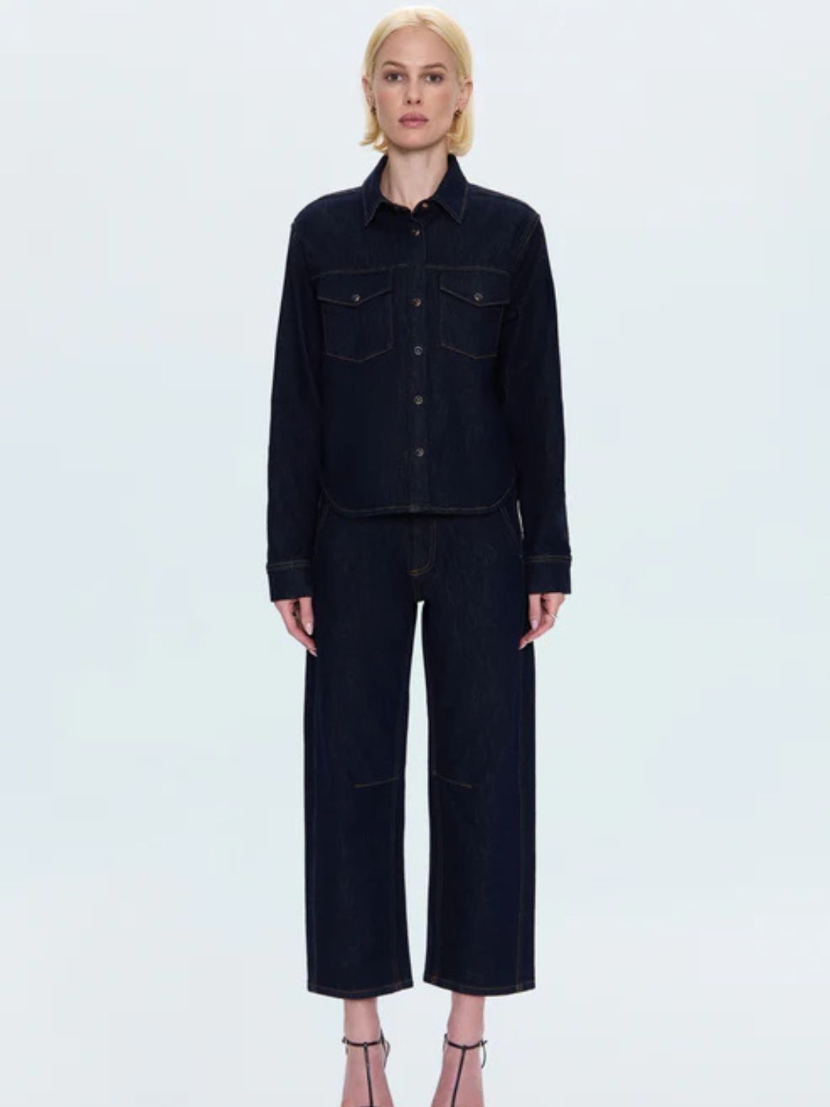 Pistola Thea Shirt Jacket in Nightfall