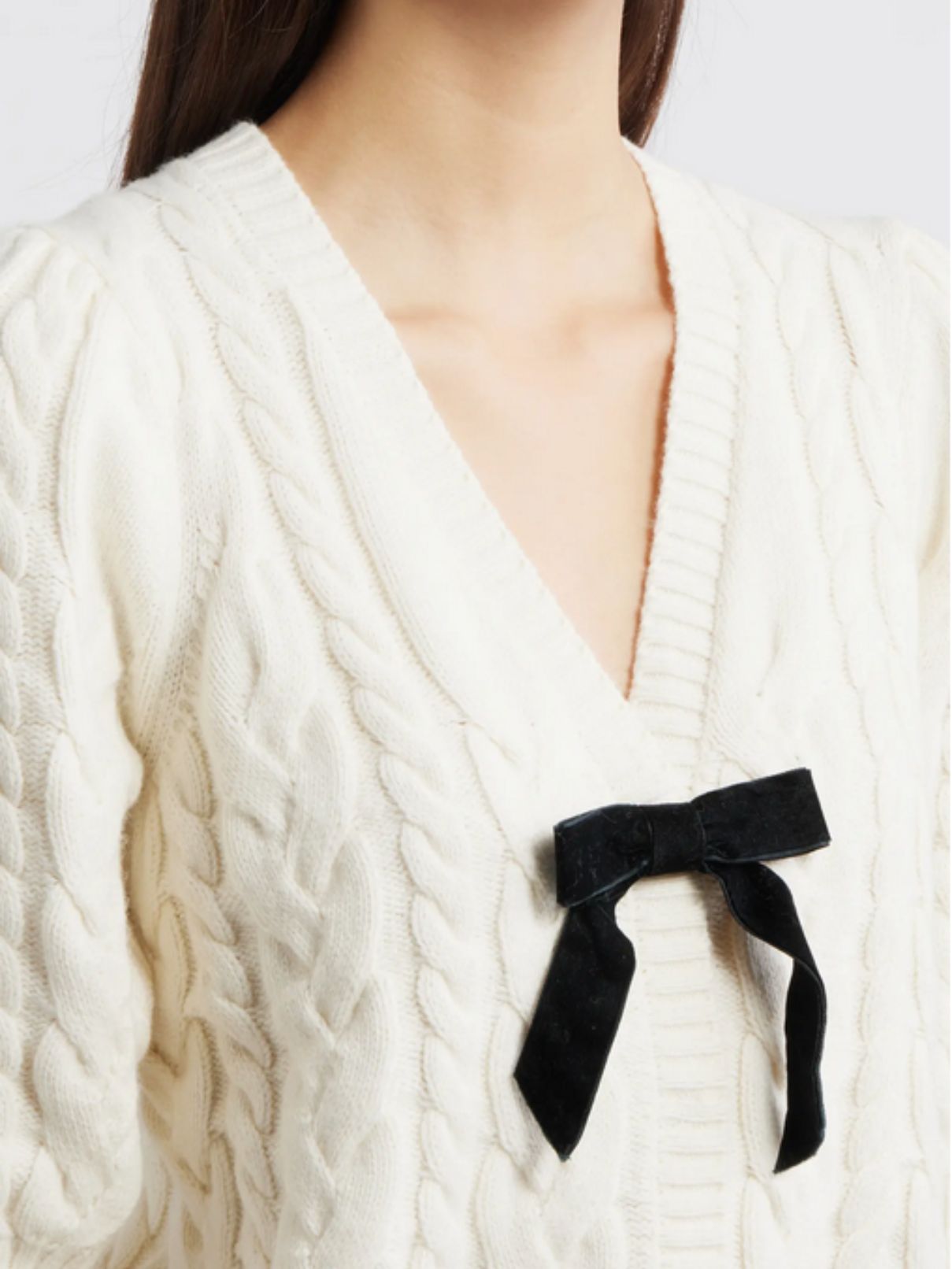 Rails Clarissa Sweater in Ivory Cables