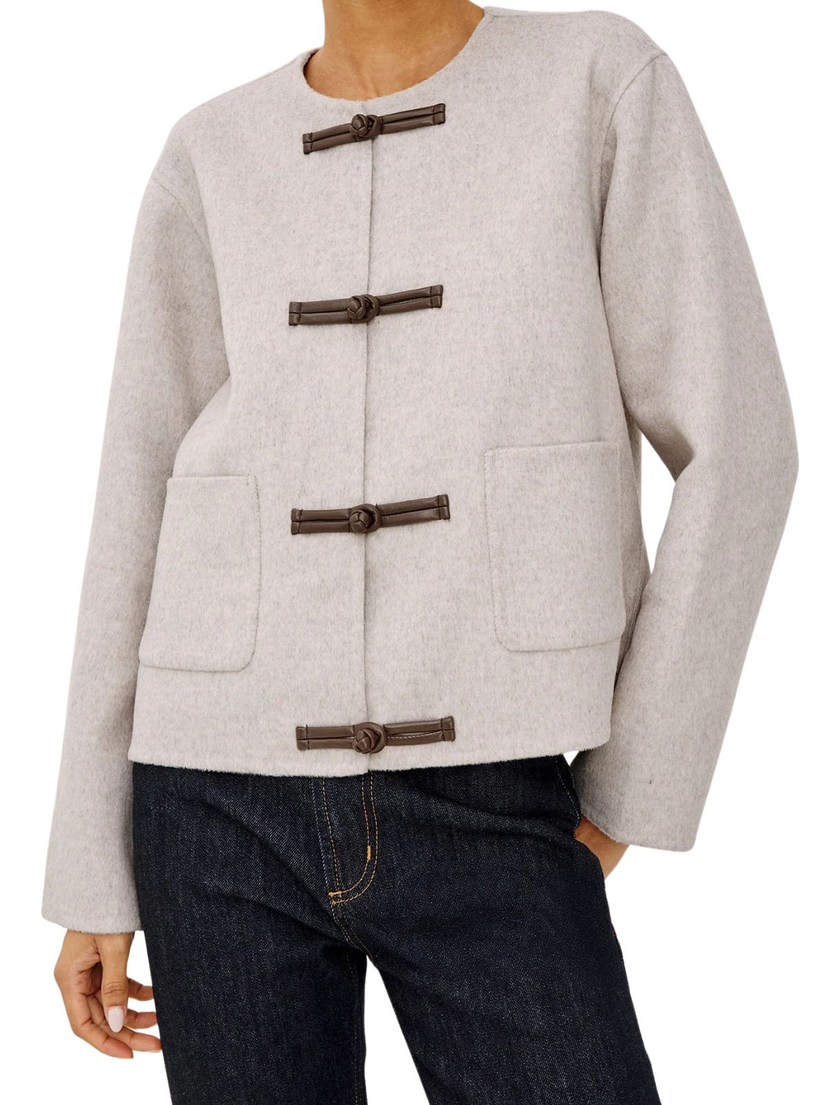 Rails Deidre Jacket – Heather Oat