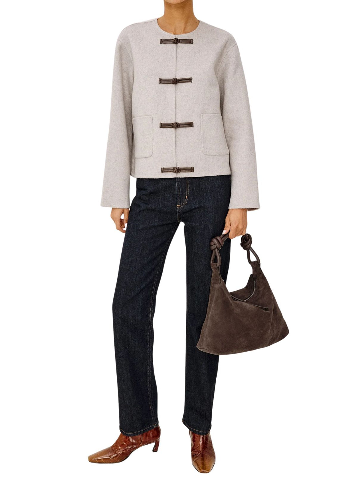 Rails Deidre Jacket – Heather Oat