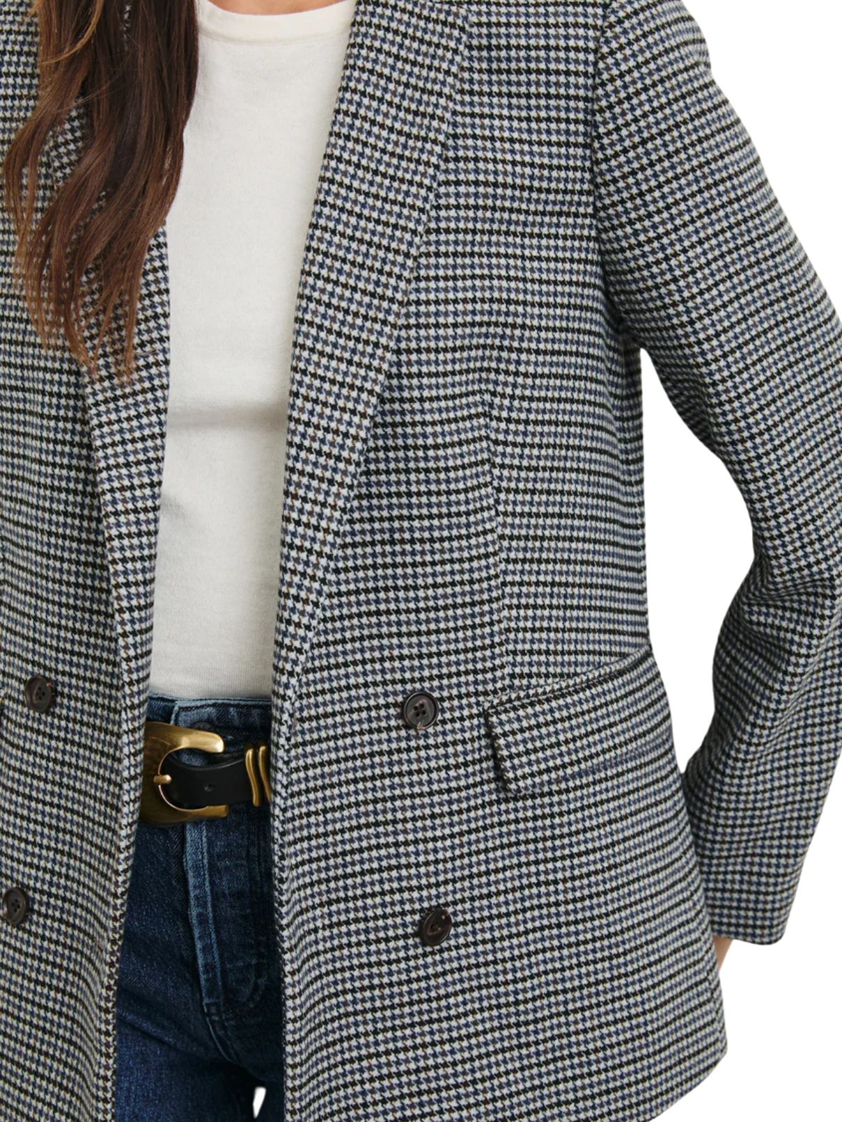 Rails Jacket in Black Lapiz