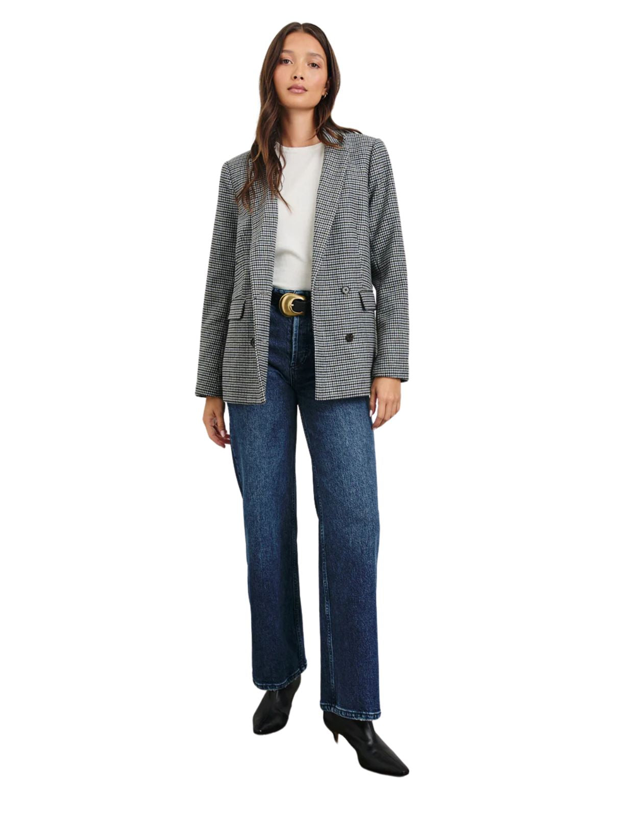 Rails Jacket in Black Lapiz