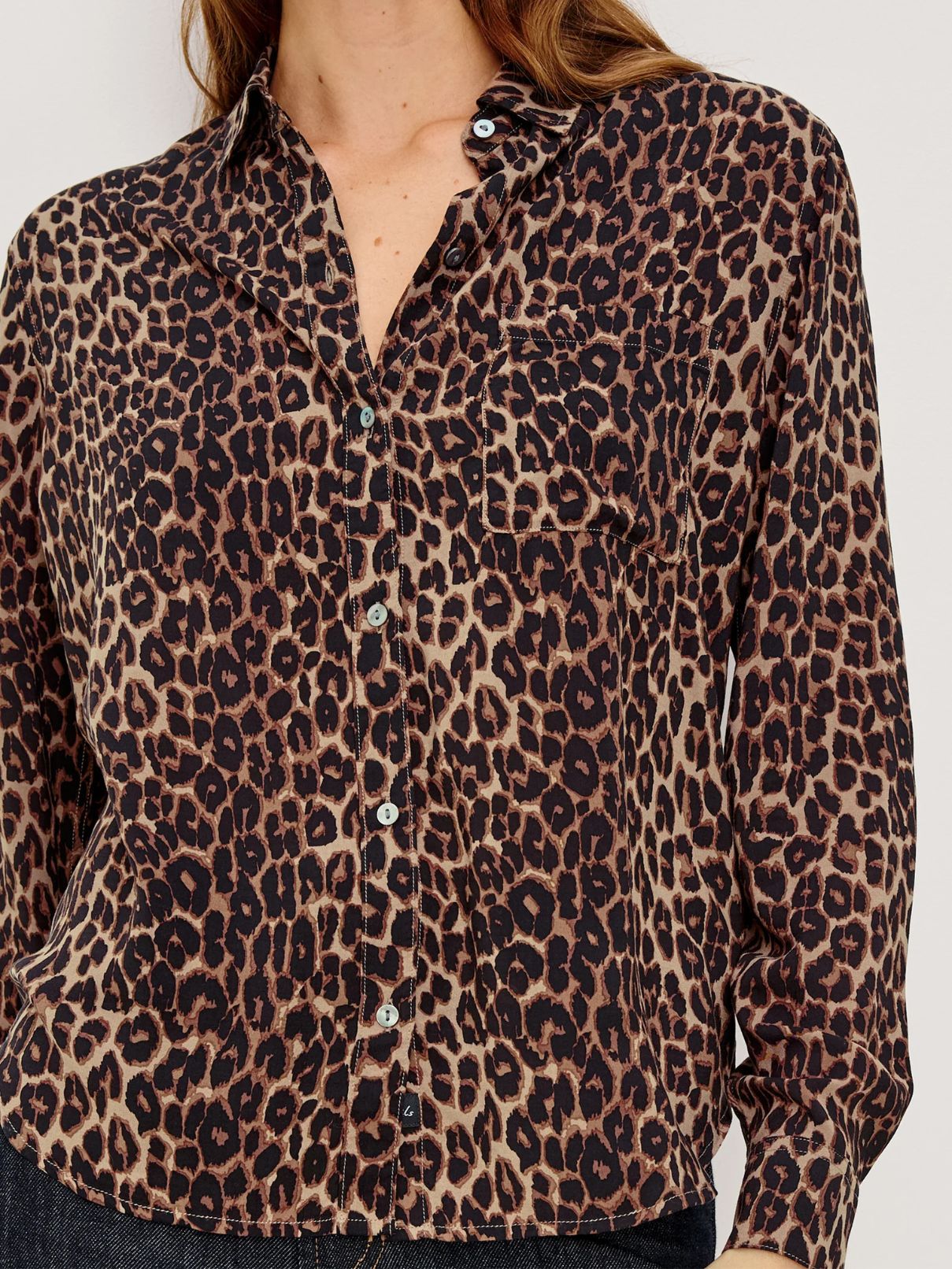 Rails Josephine Shirt in Brown Nala