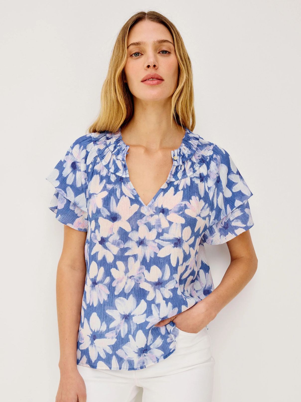 Rails Kamila Top in Blue Amaranth