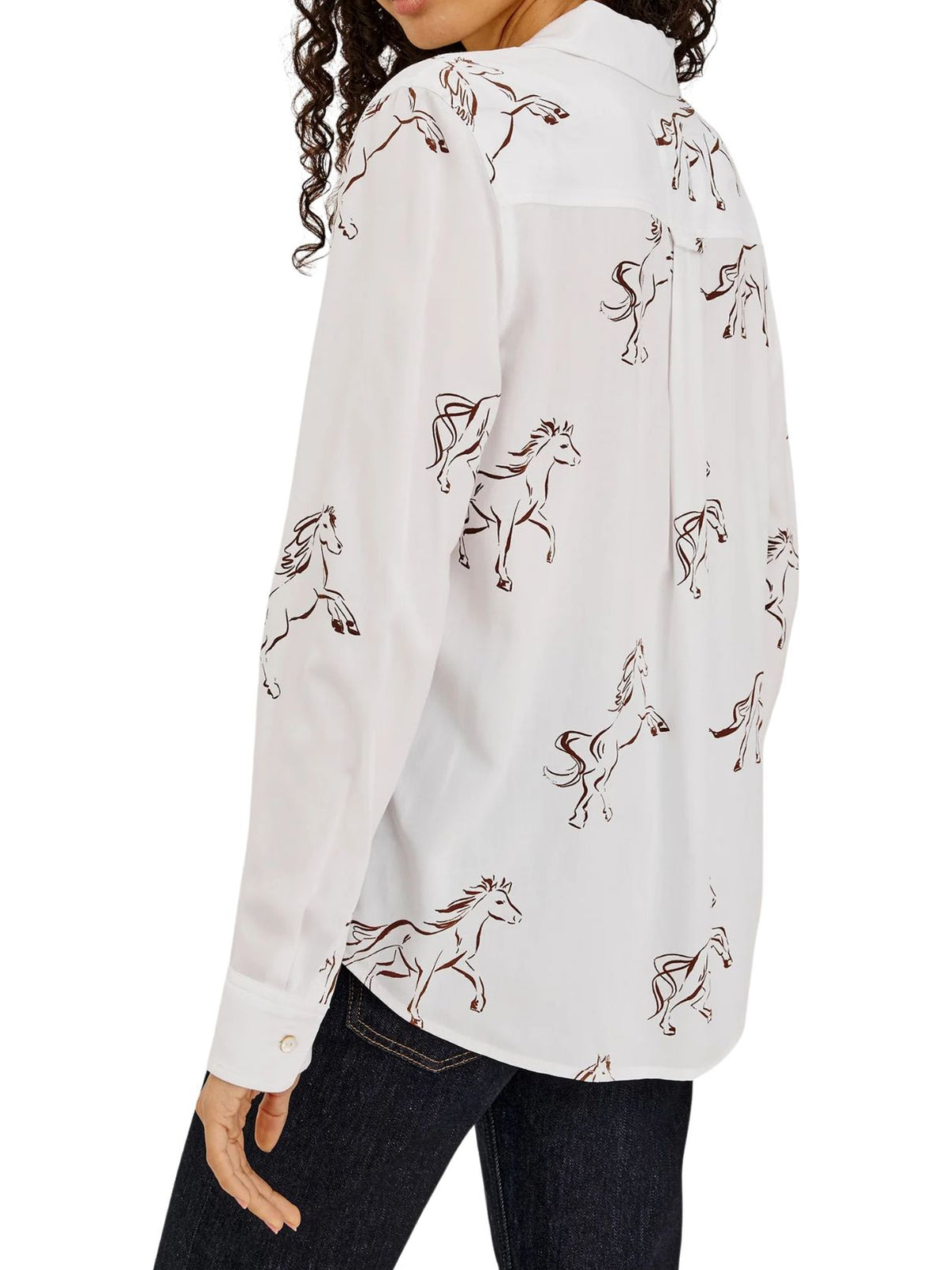Rails Kathryn Shirt – Brown Stallion