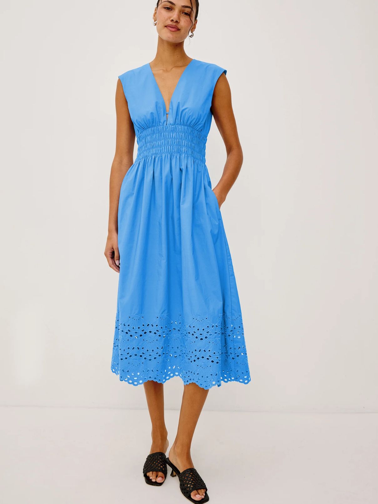 Rails Roxanne Dress in Harbour Blue