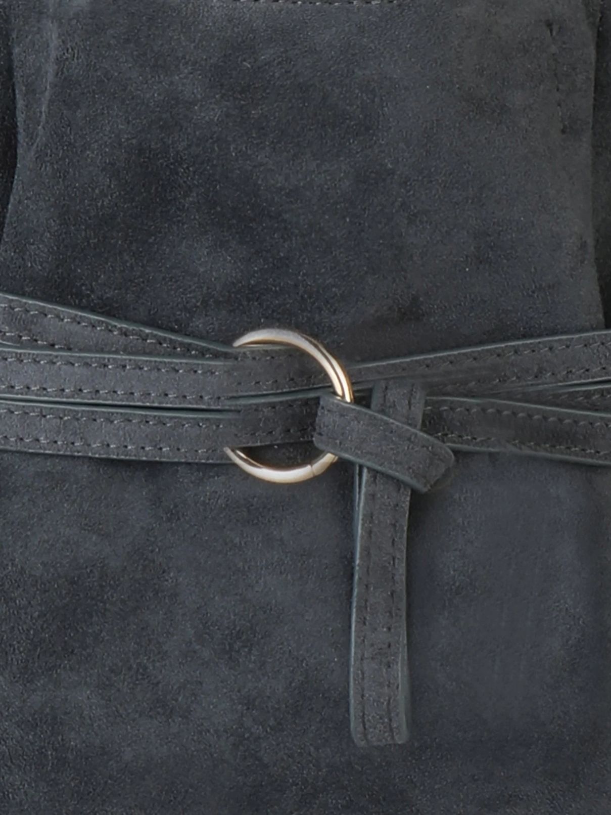 Remi & Reid Blythe Mini Faux Suede Tote – Slate