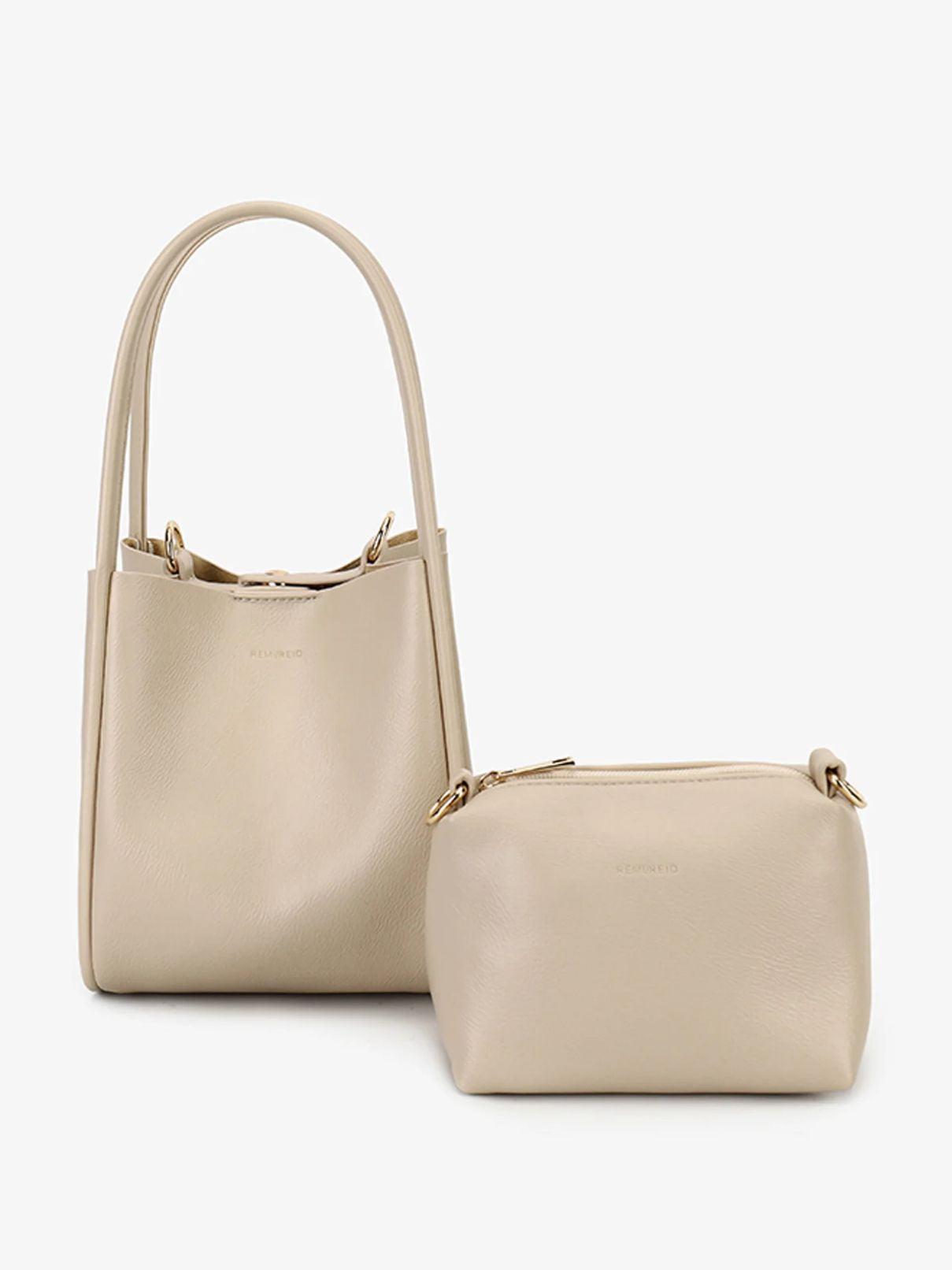 Remi & Reid Hollace Mini Tote Cream