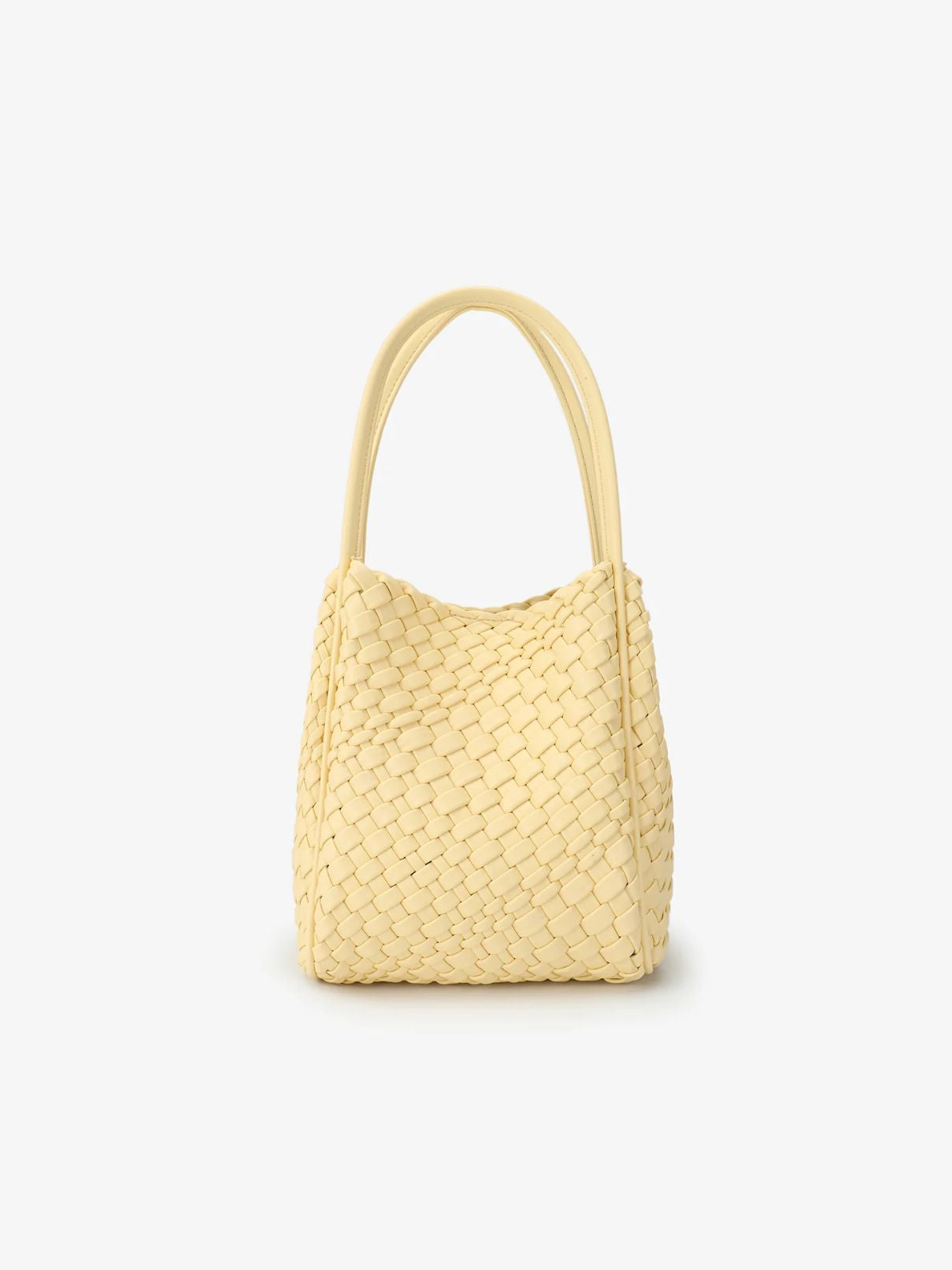 Remi & Reid Hollace Mini Woven Tote Butter