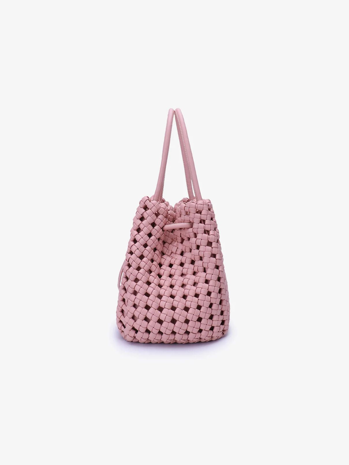 Remi/Reid Perrie Bucket Mini Woven in Ballet Pink