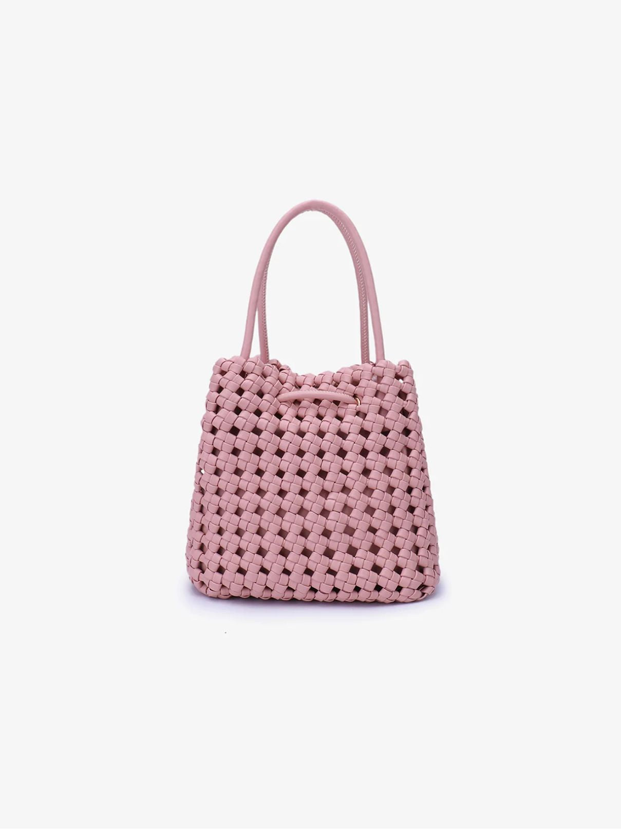 Remi/Reid Perrie Bucket Mini Woven in Ballet Pink