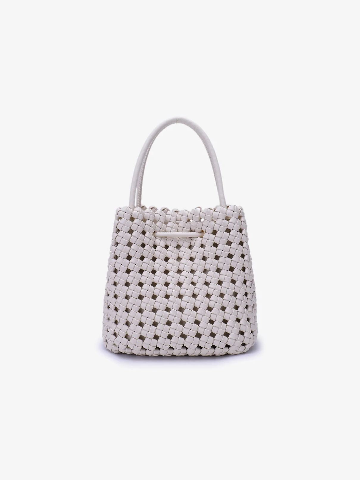 Remi/Reid Perrie Bucket Mini Woven in Off White