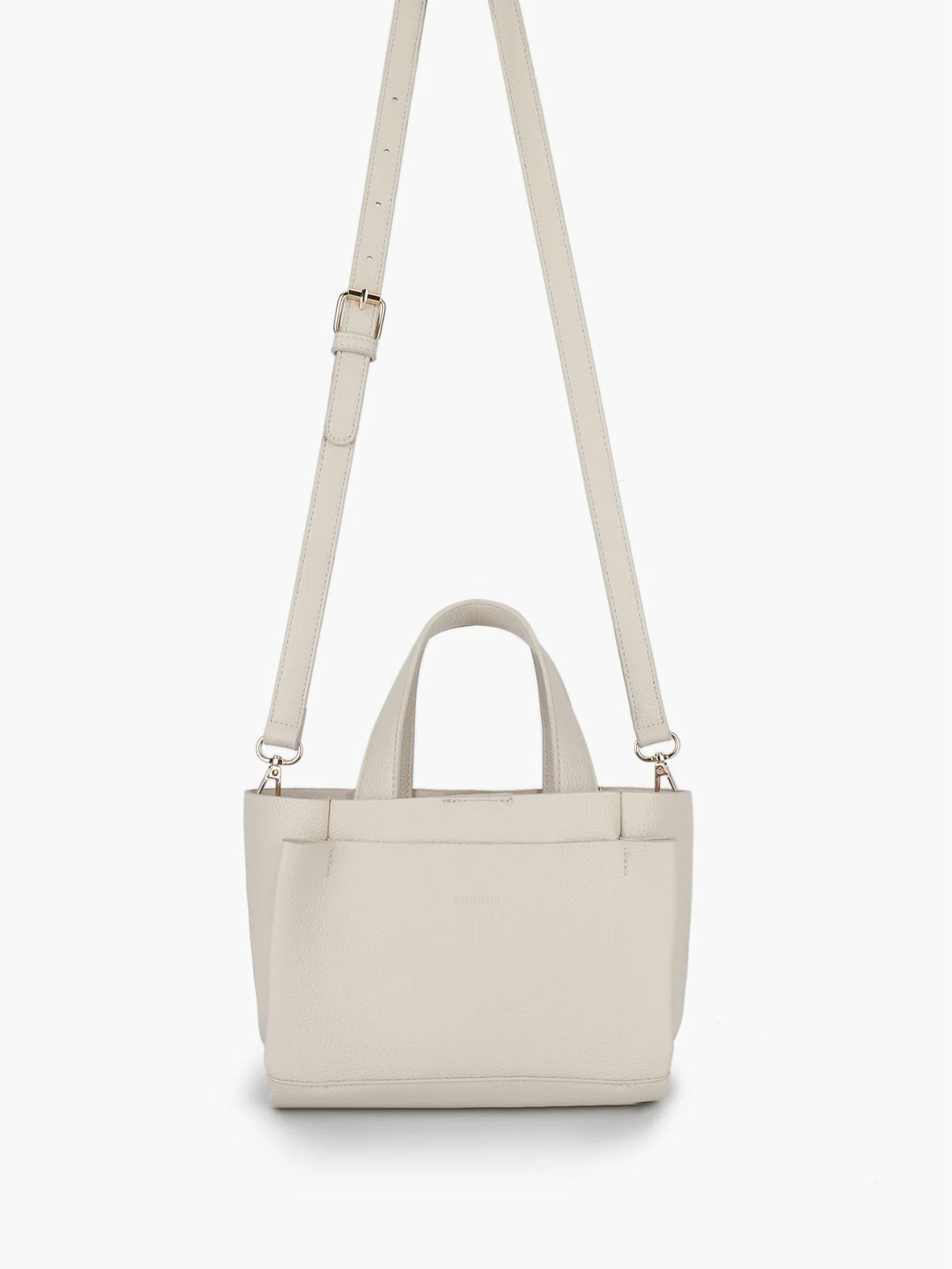 Remi and Reid Ella Mini Tote in Cream