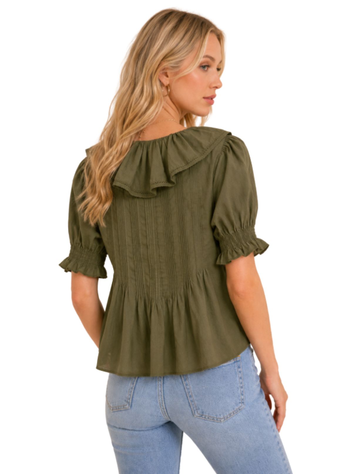 Reset by Jane Clover Top in Olive