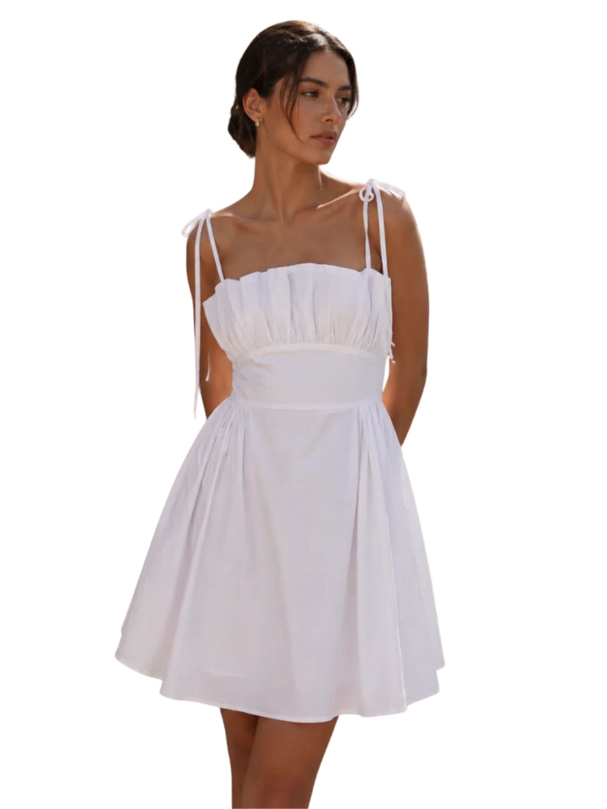 Reset by Jane Marina Dress in White 