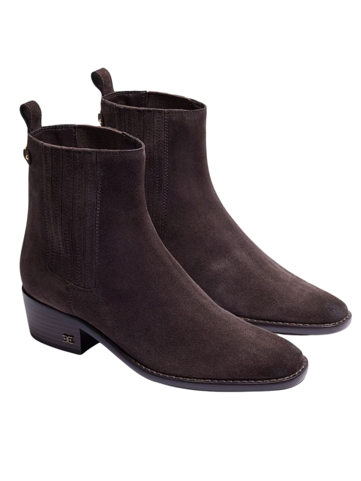 Sam Edelman Bronson Suede Bootie in Mocha