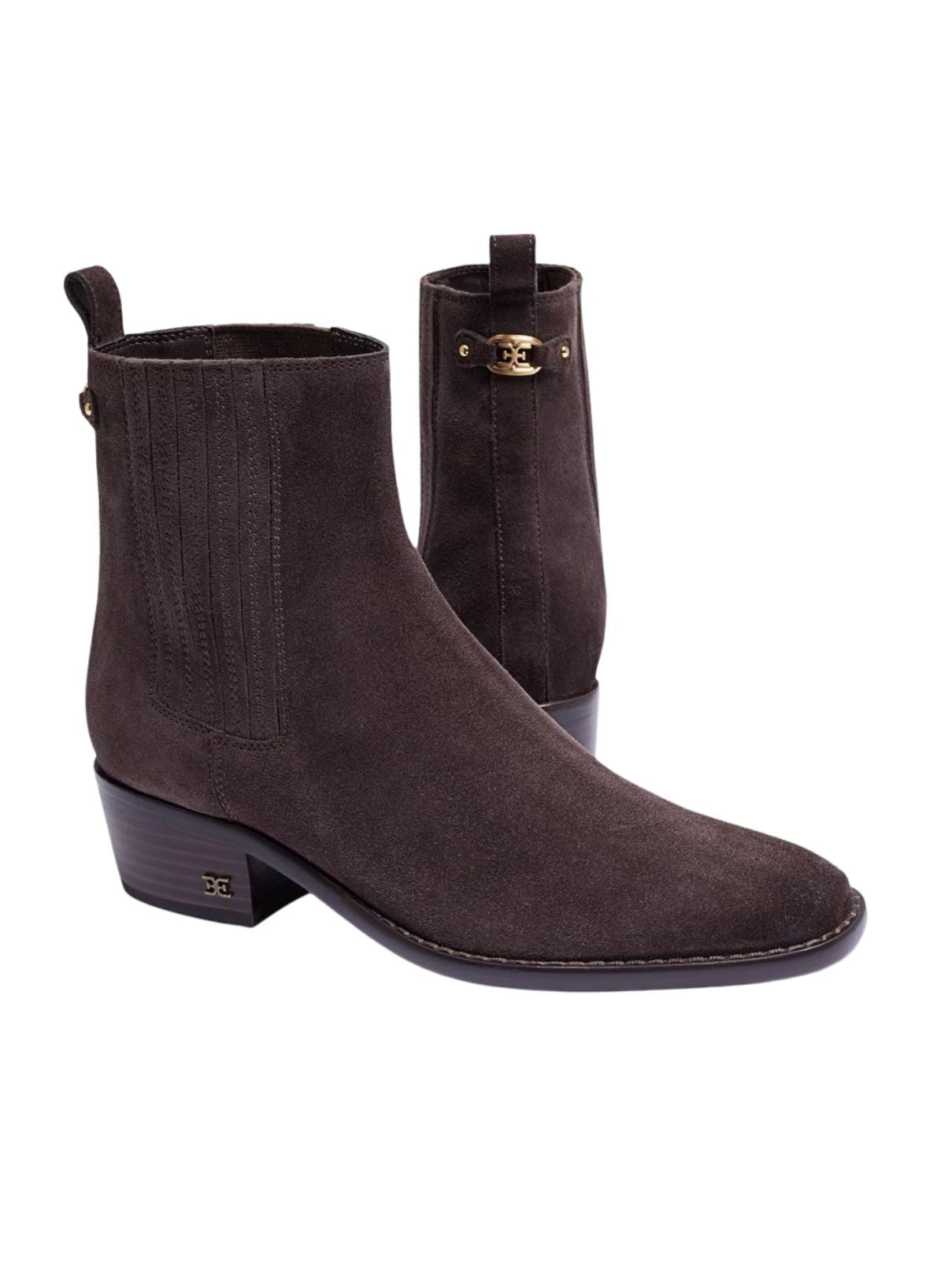 Sam Edelman Bronson Suede Bootie in Mocha
