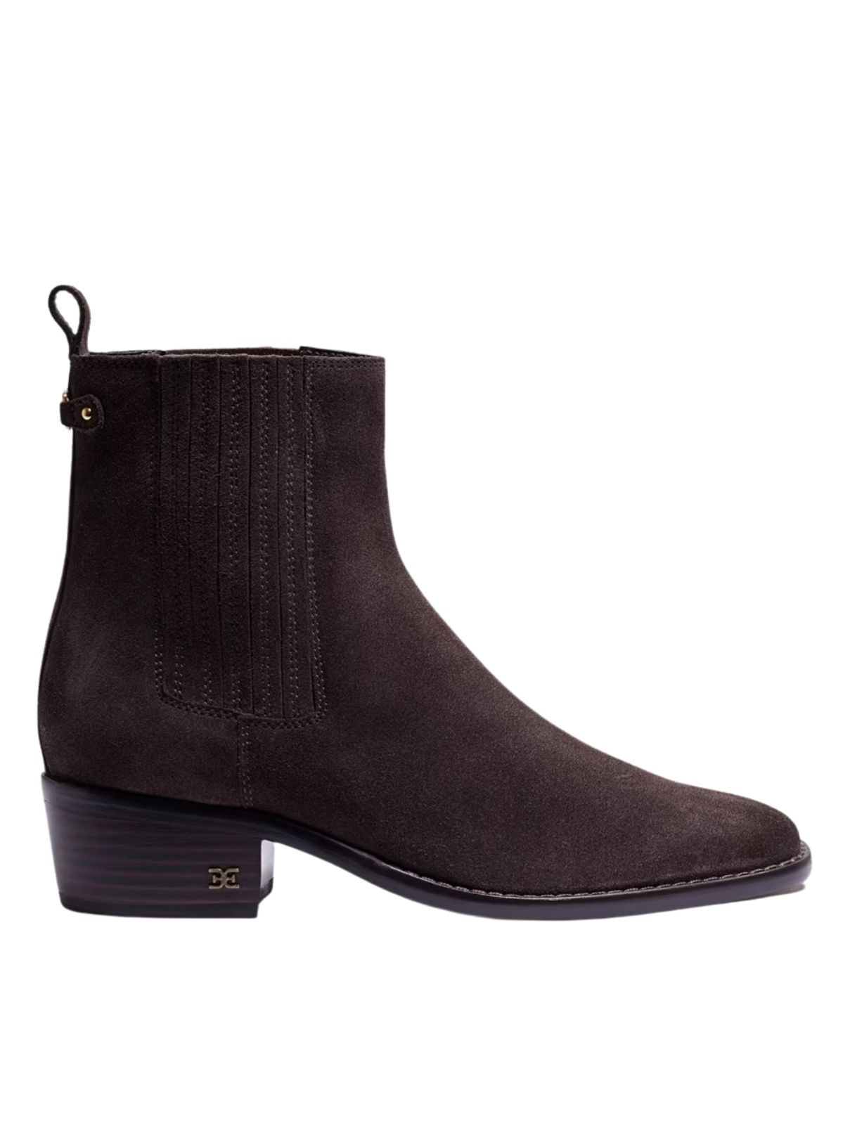 Sam Edelman Bronson Suede Bootie in Mocha