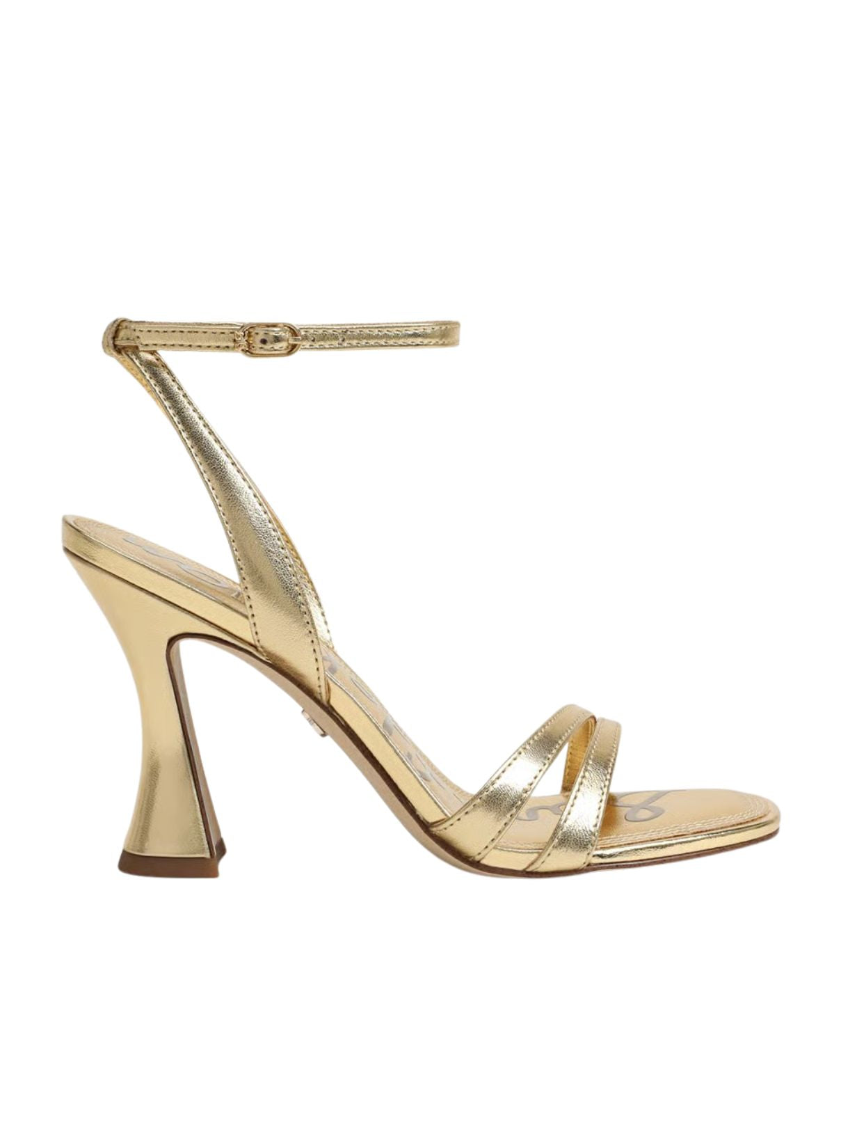 Sam Edelman Junie Strappy Sandal – Gold Leather