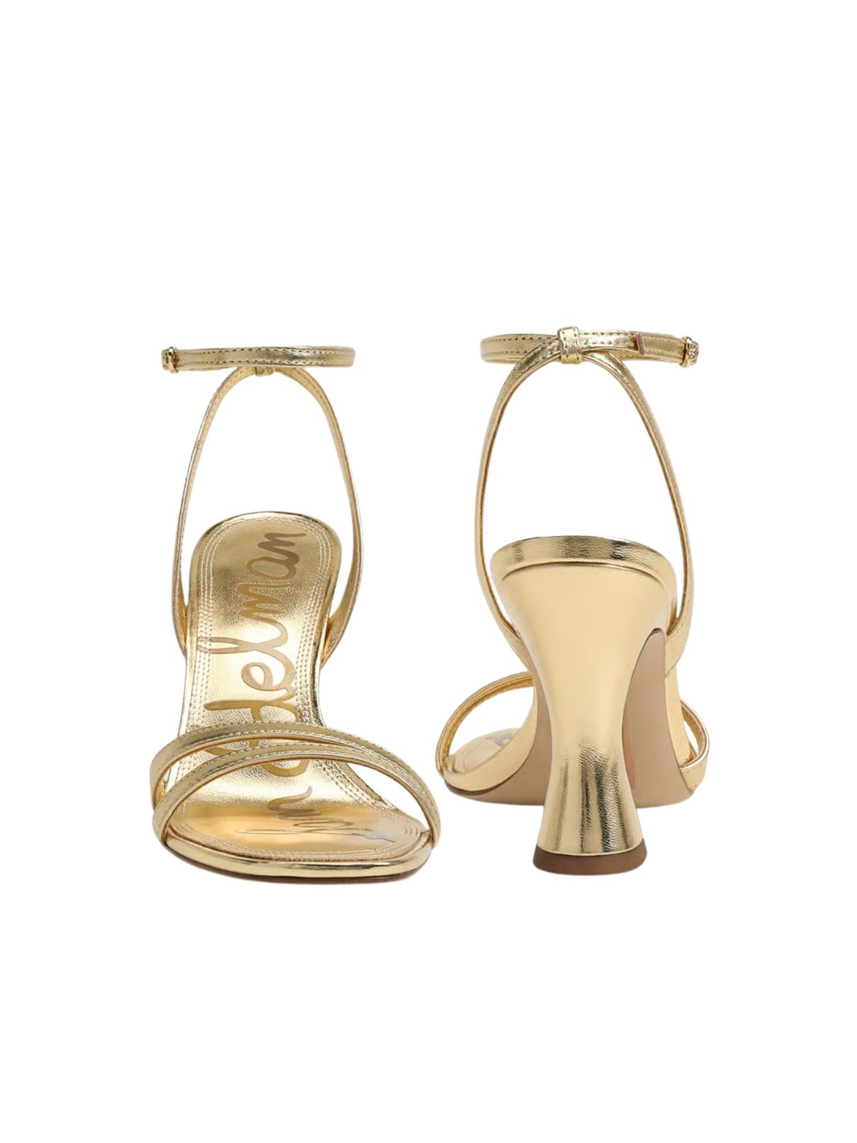 Sam Edelman Junie Strappy Sandal – Gold Leather