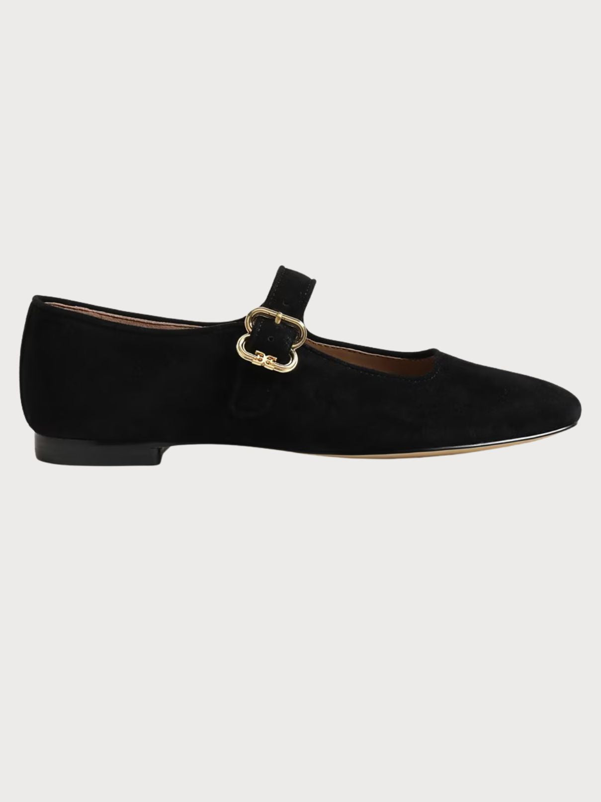 Sam Edelman Michaela Flat Black Suede