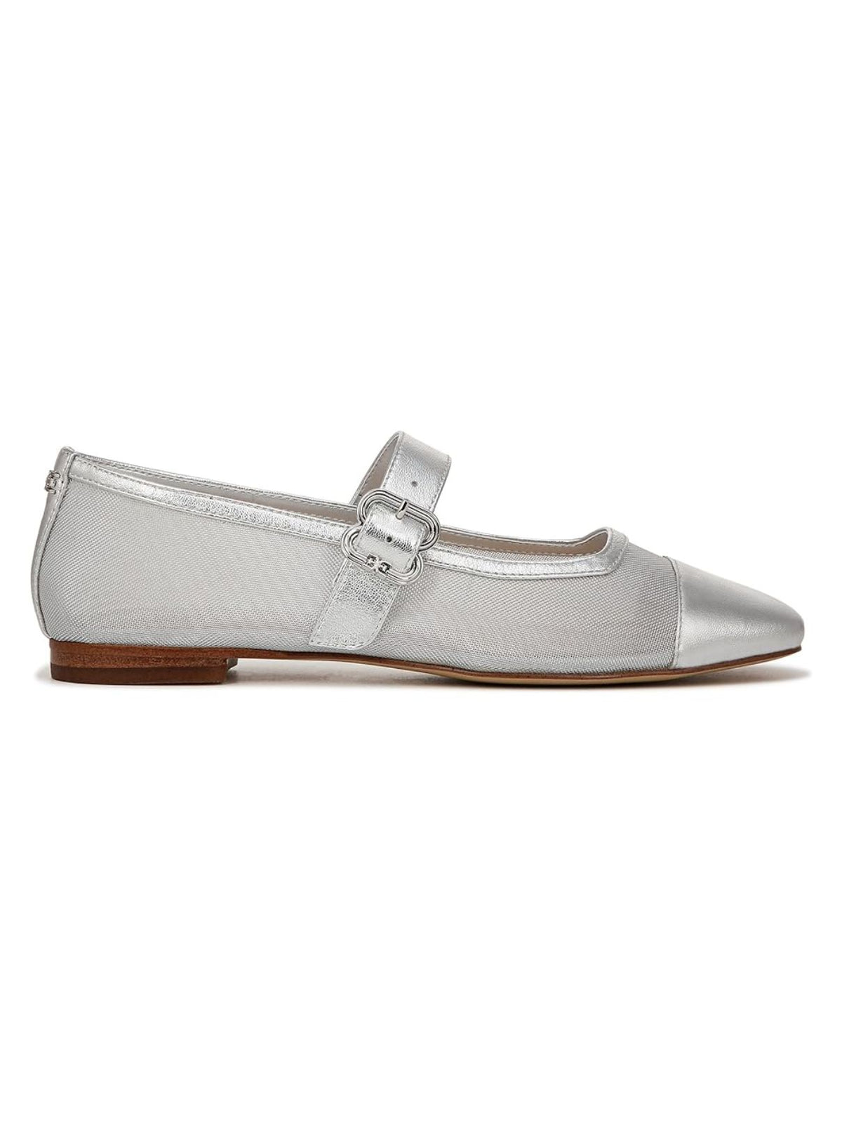 Sam Edelman Miranda Mary Jane Flats in Silver