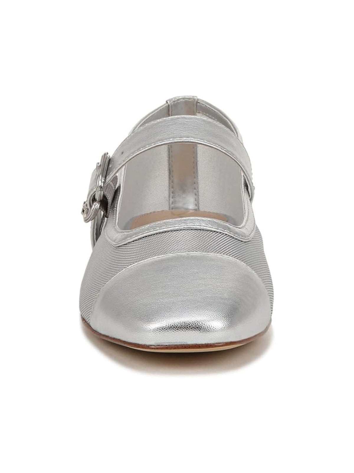 Sam Edelman Miranda Mary Jane Flats in Silver