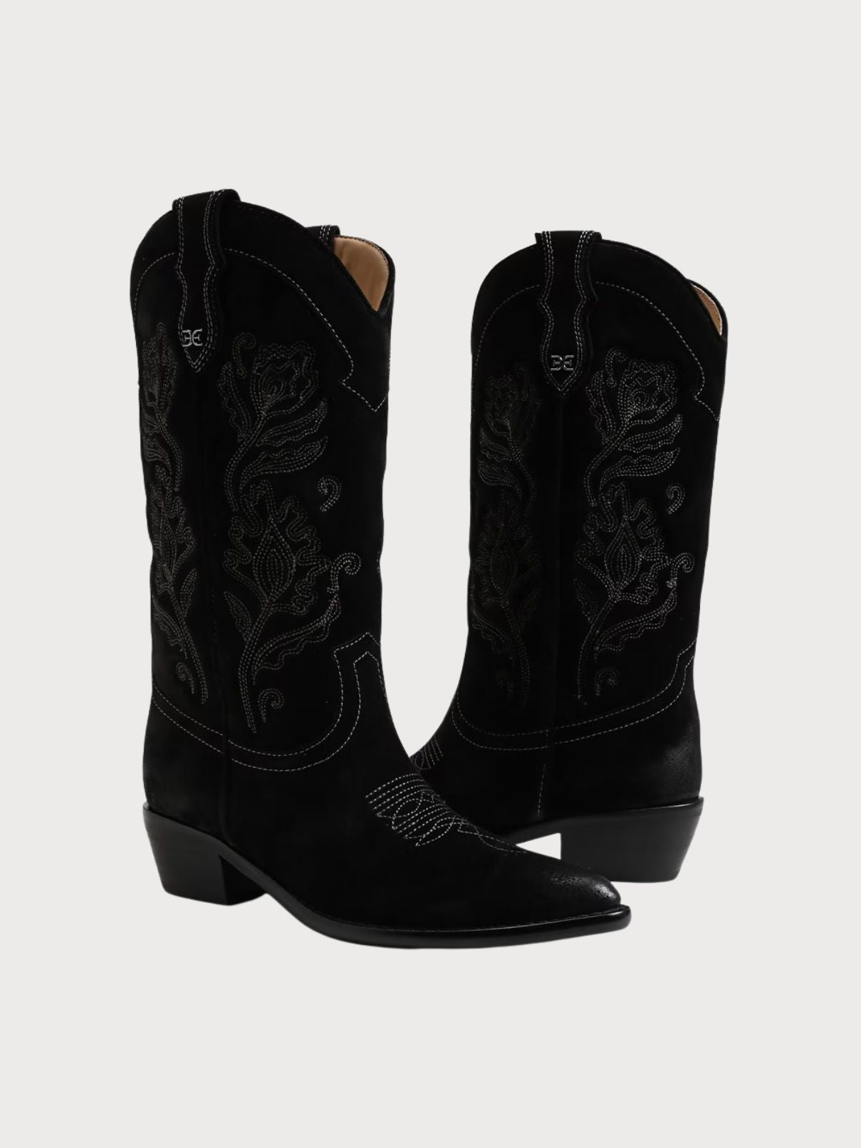 Sam Edelman Rue Boot in Black Suede 