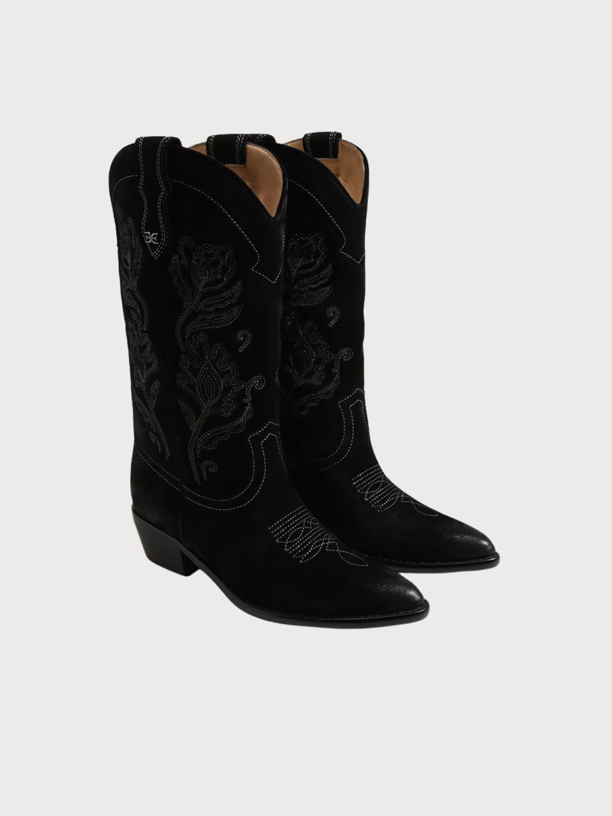 Sam Edelman Rue Boot in Black Suede 