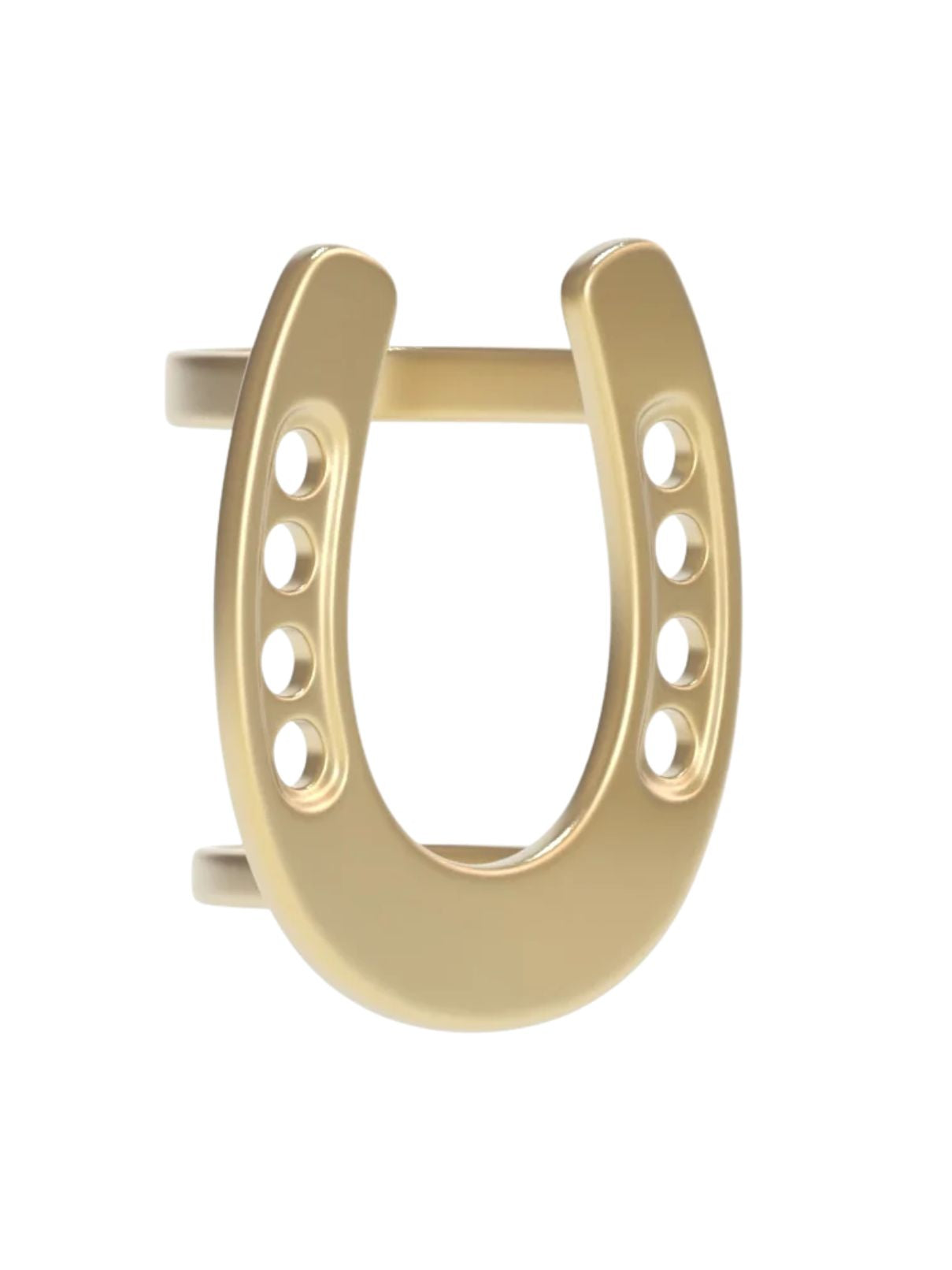 Saturday Silks Lucky Horseshoe Scarf Ring