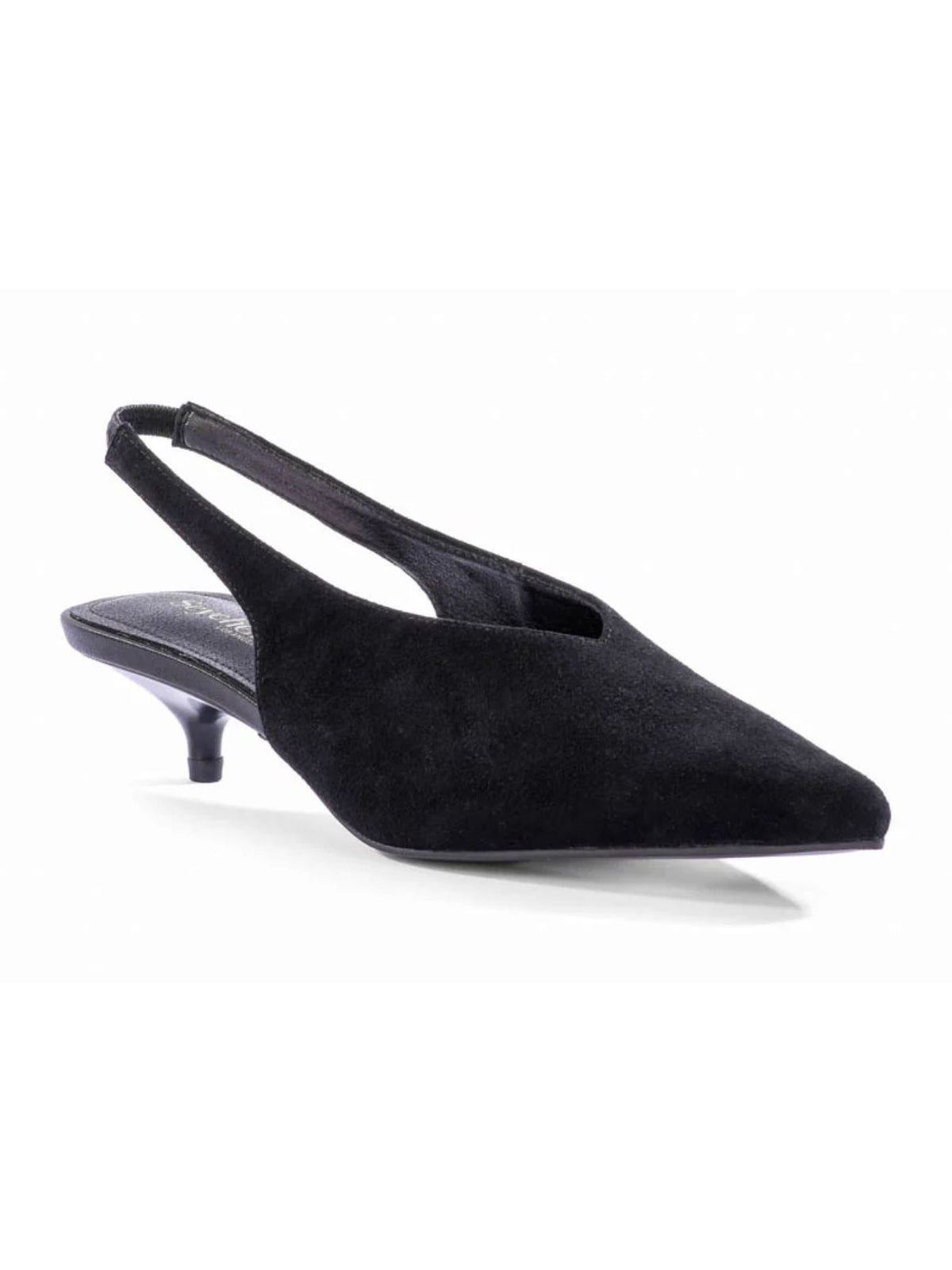 Seychelles All Day Long Heel in Black