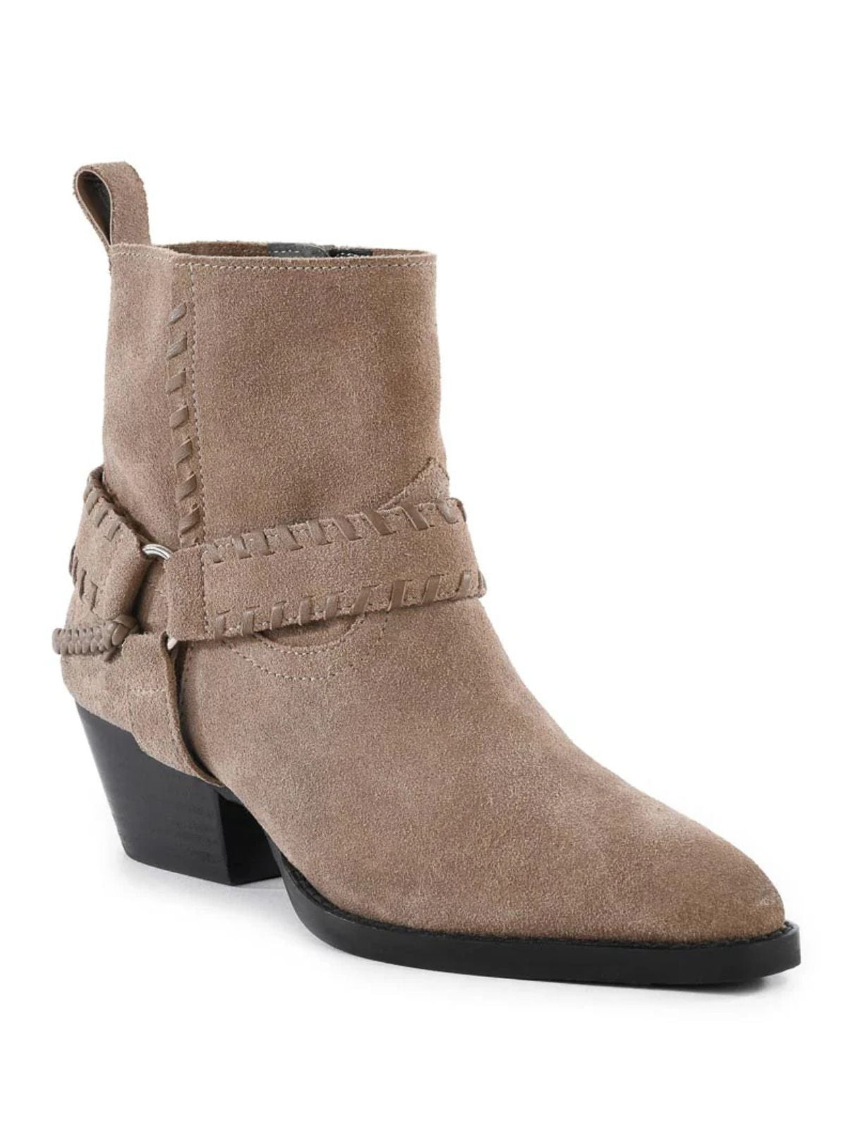 Seychelles Easy Peasy Boot in Taupe Suede