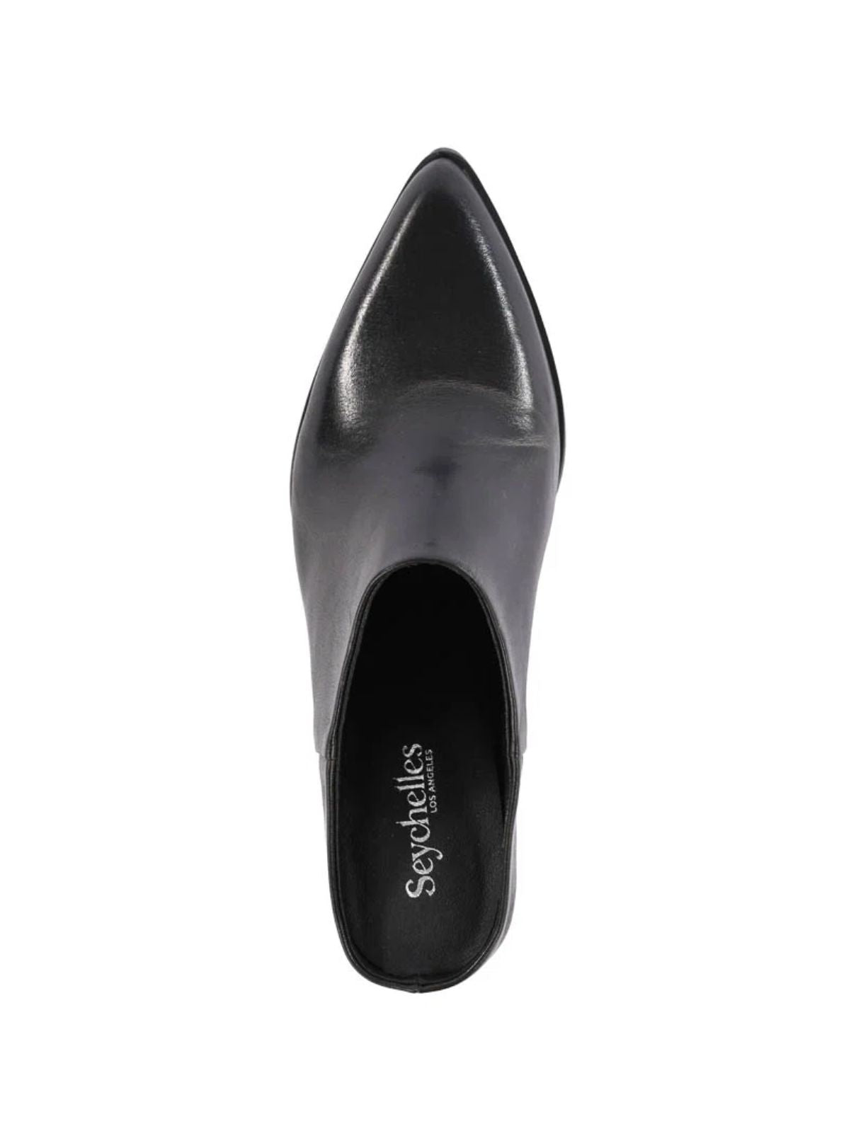 Seychelles Morning Joe Mule – Black Leather