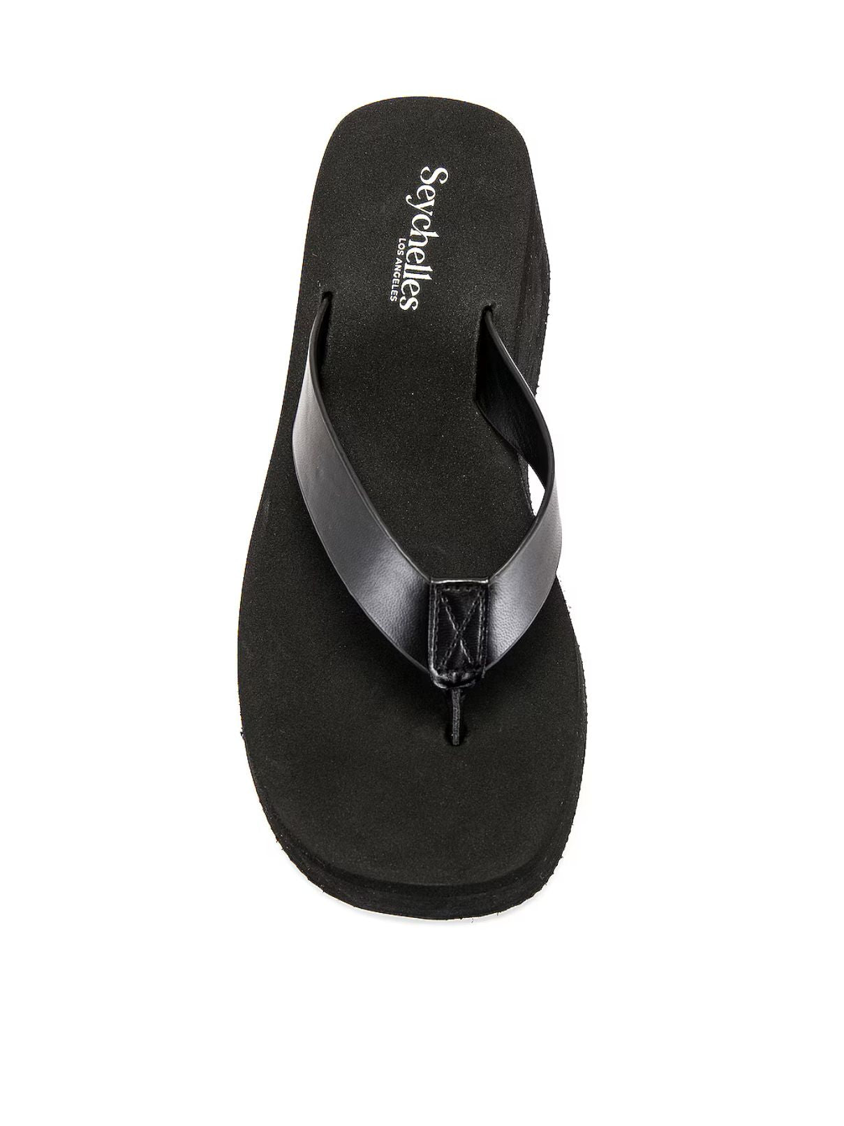 Seychelles Skyscraper Sandal in Black