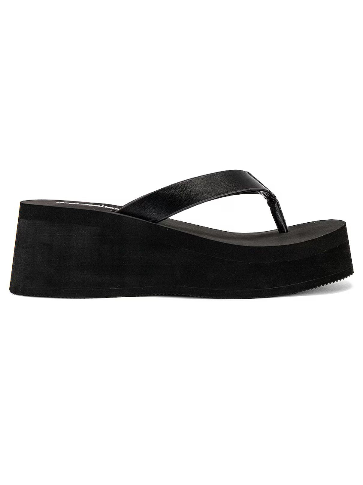 Seychelles Skyscraper Sandal in Black