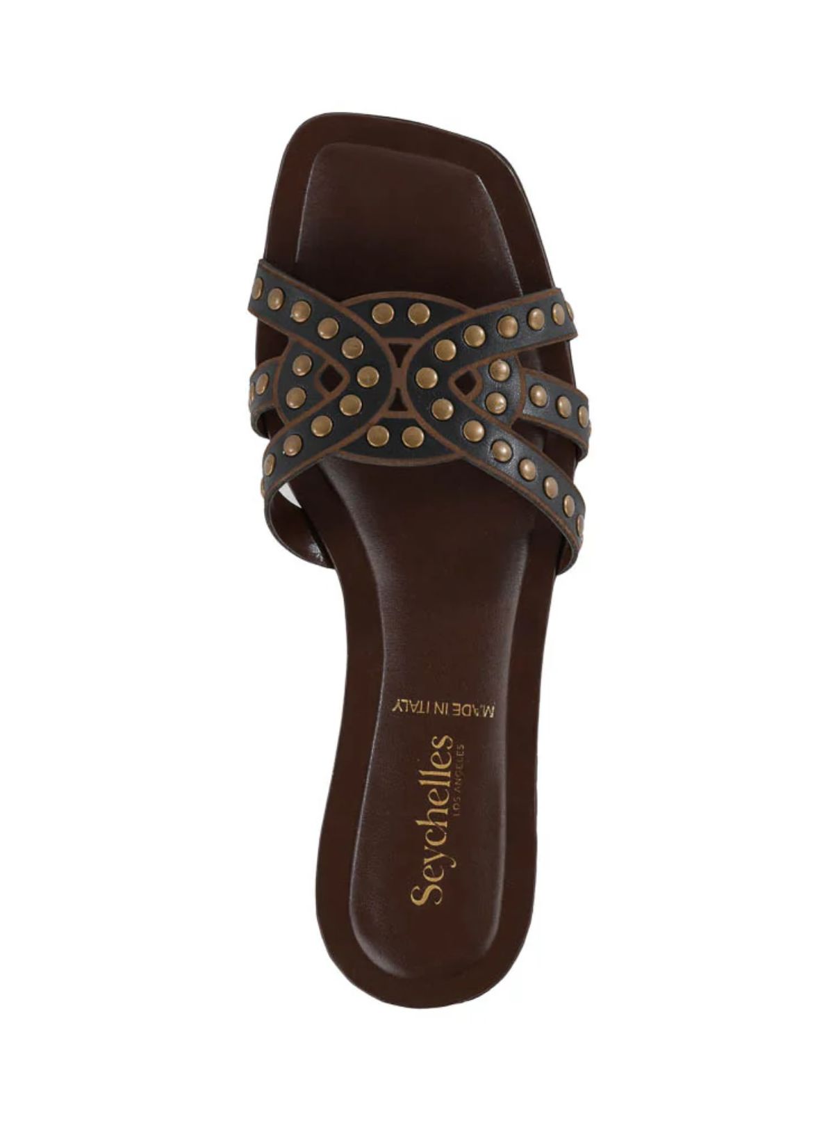 Seychelles Treasure Sandal in Black Leather