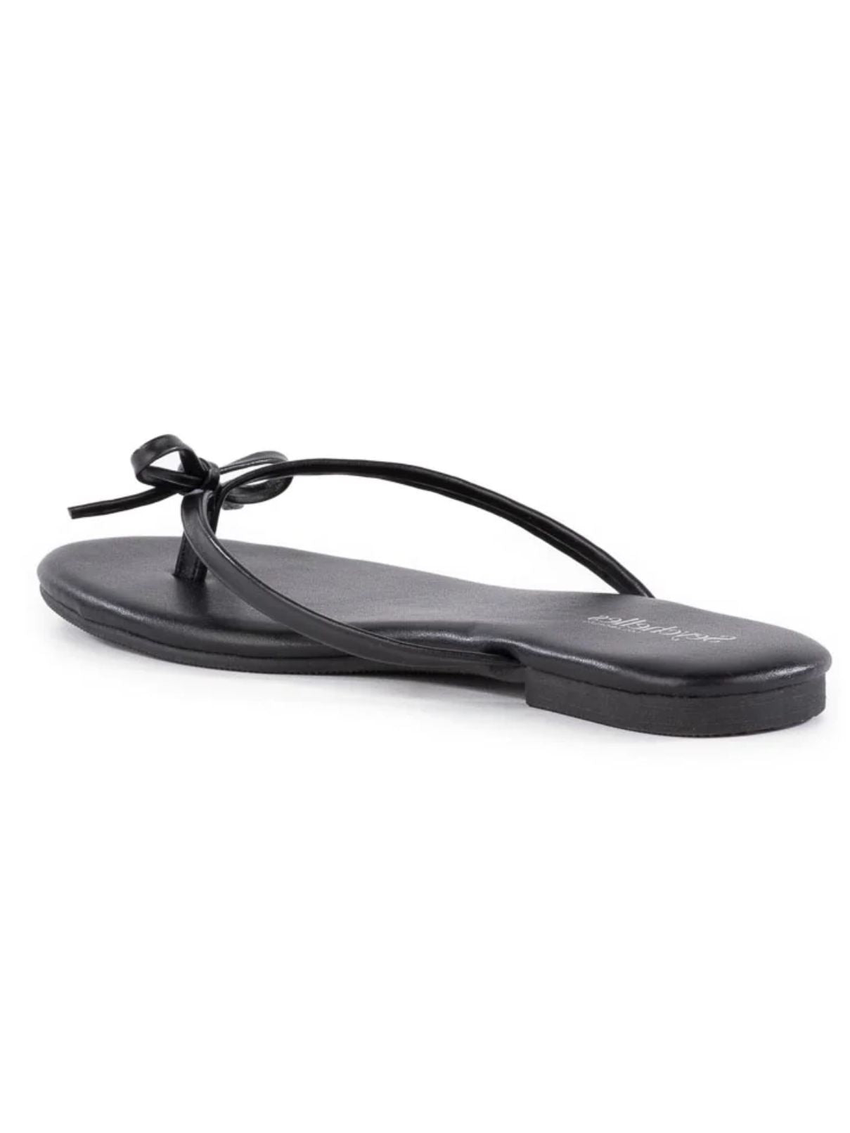 Seychelles Wish List Slide Black Vegan Leather