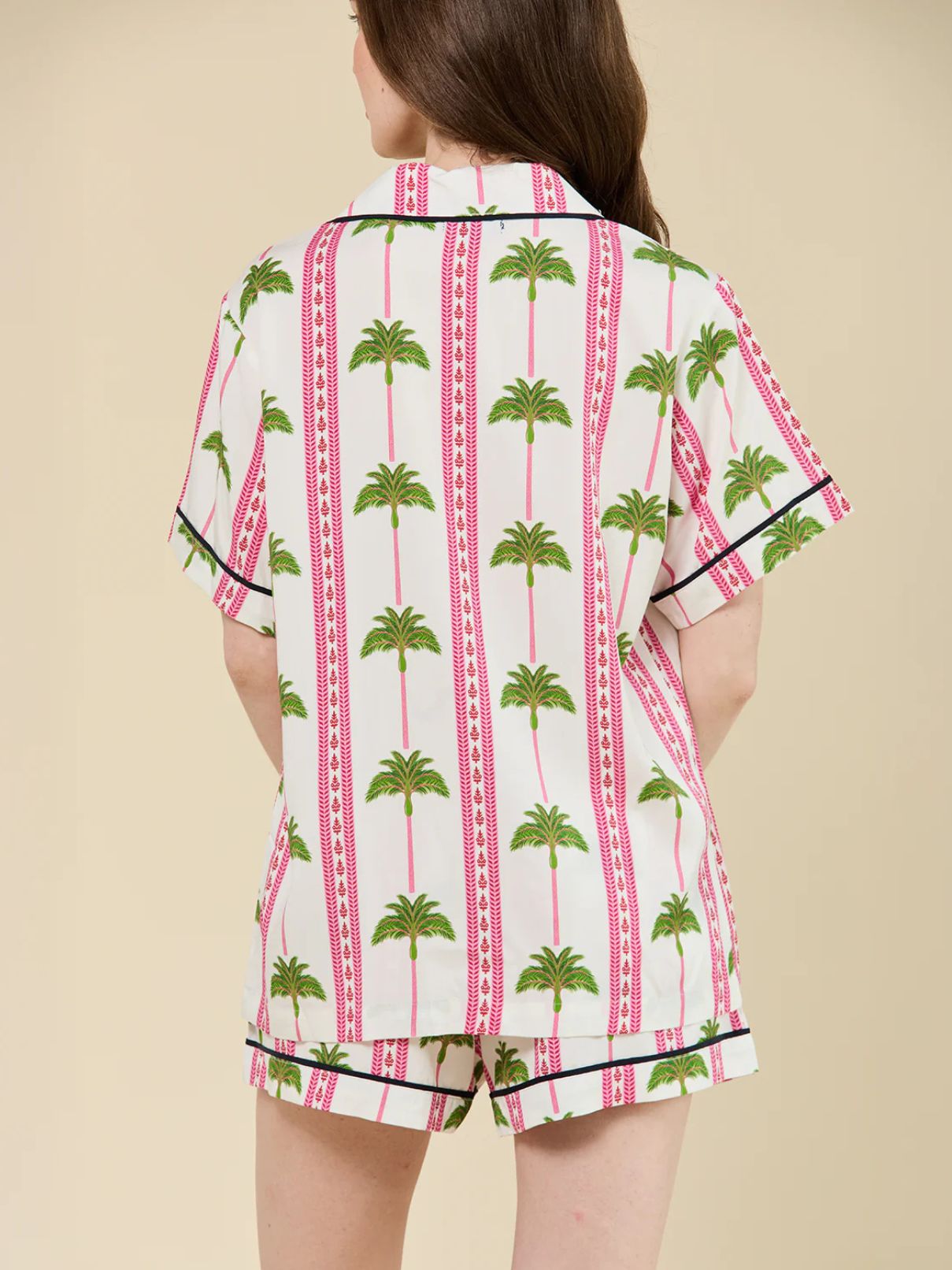 Sh Tropical Palm Set Pink/Grn
