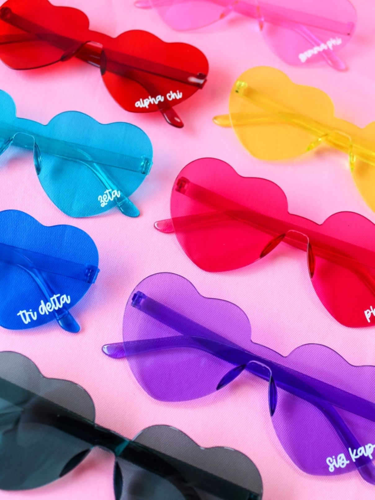 Sorority Heart Sunglasses Kappa Kappa Gamma