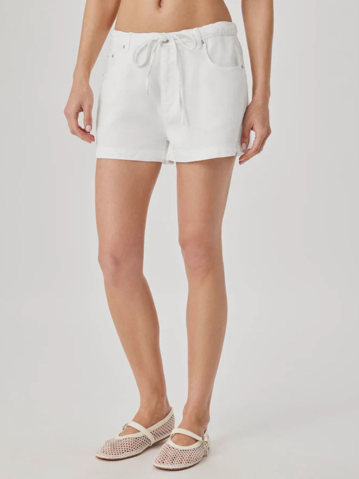 Splendid Lounge Denim White Short