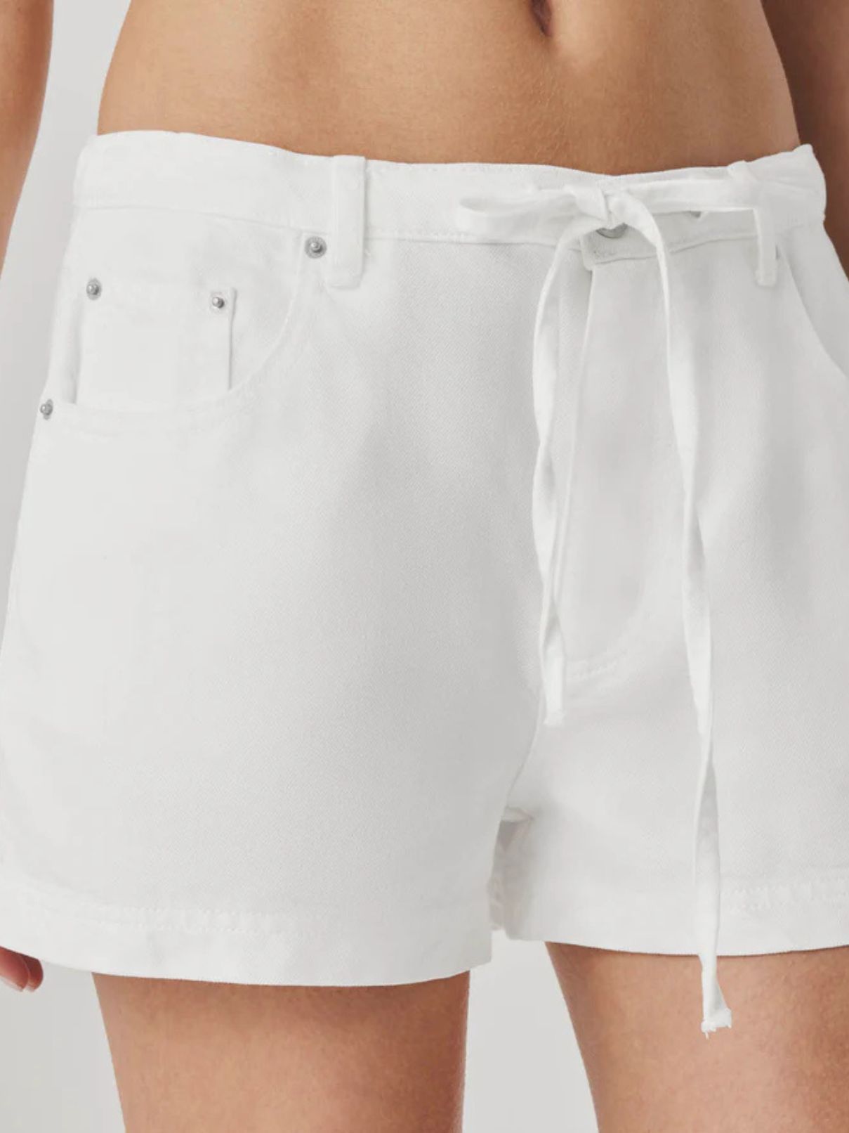 Splendid Lounge Denim White Short