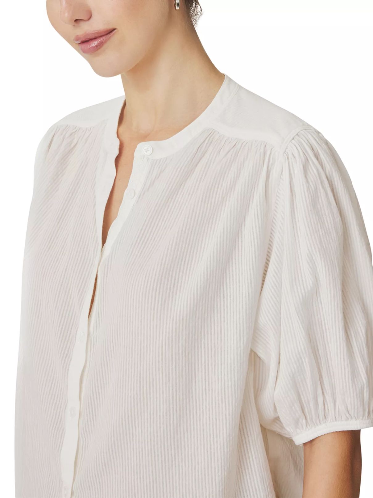 Splendid Madelyn Blouse in Optic White