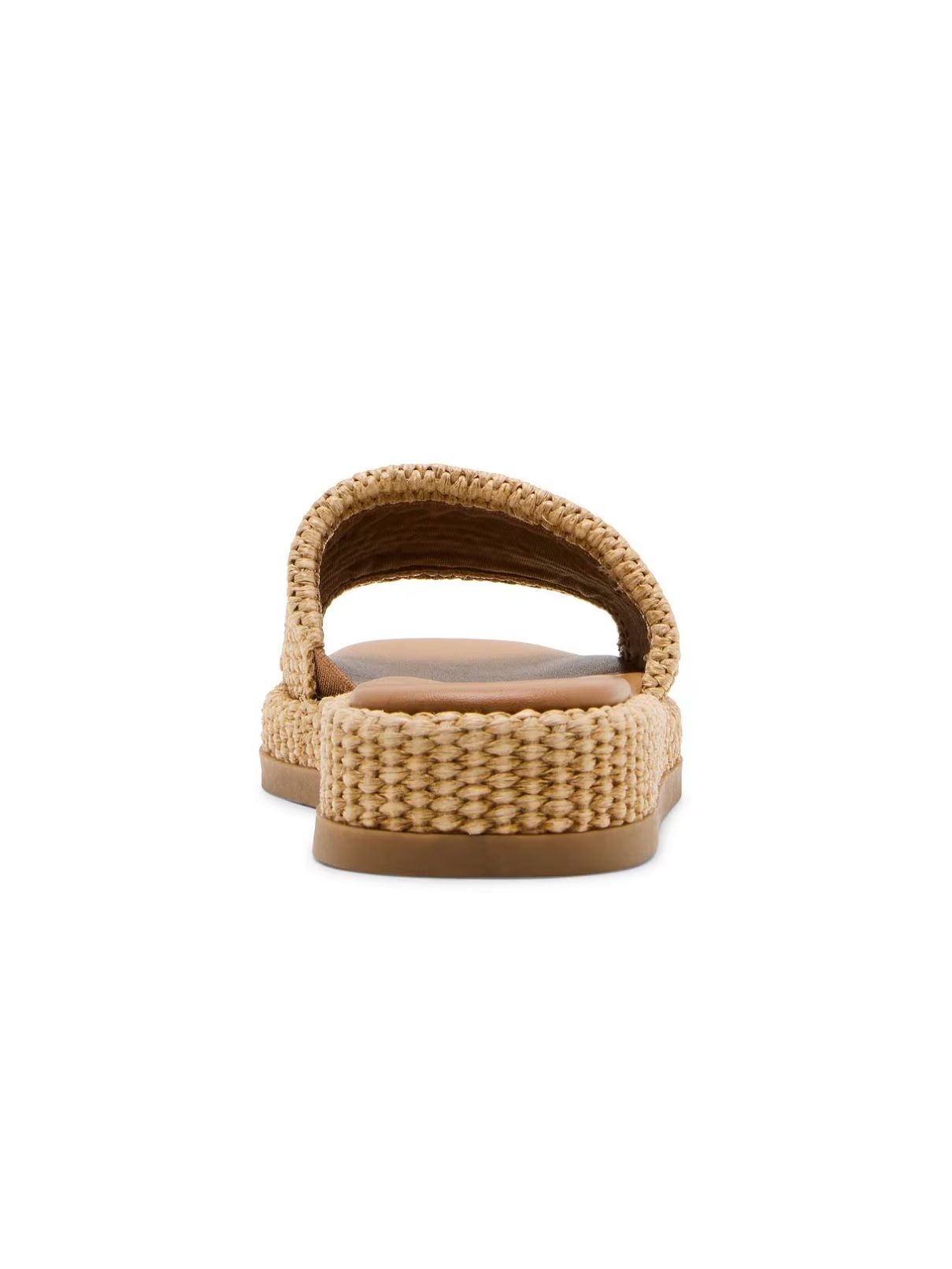 Steve Madden Boardwalk Sandal in Natural Raffia