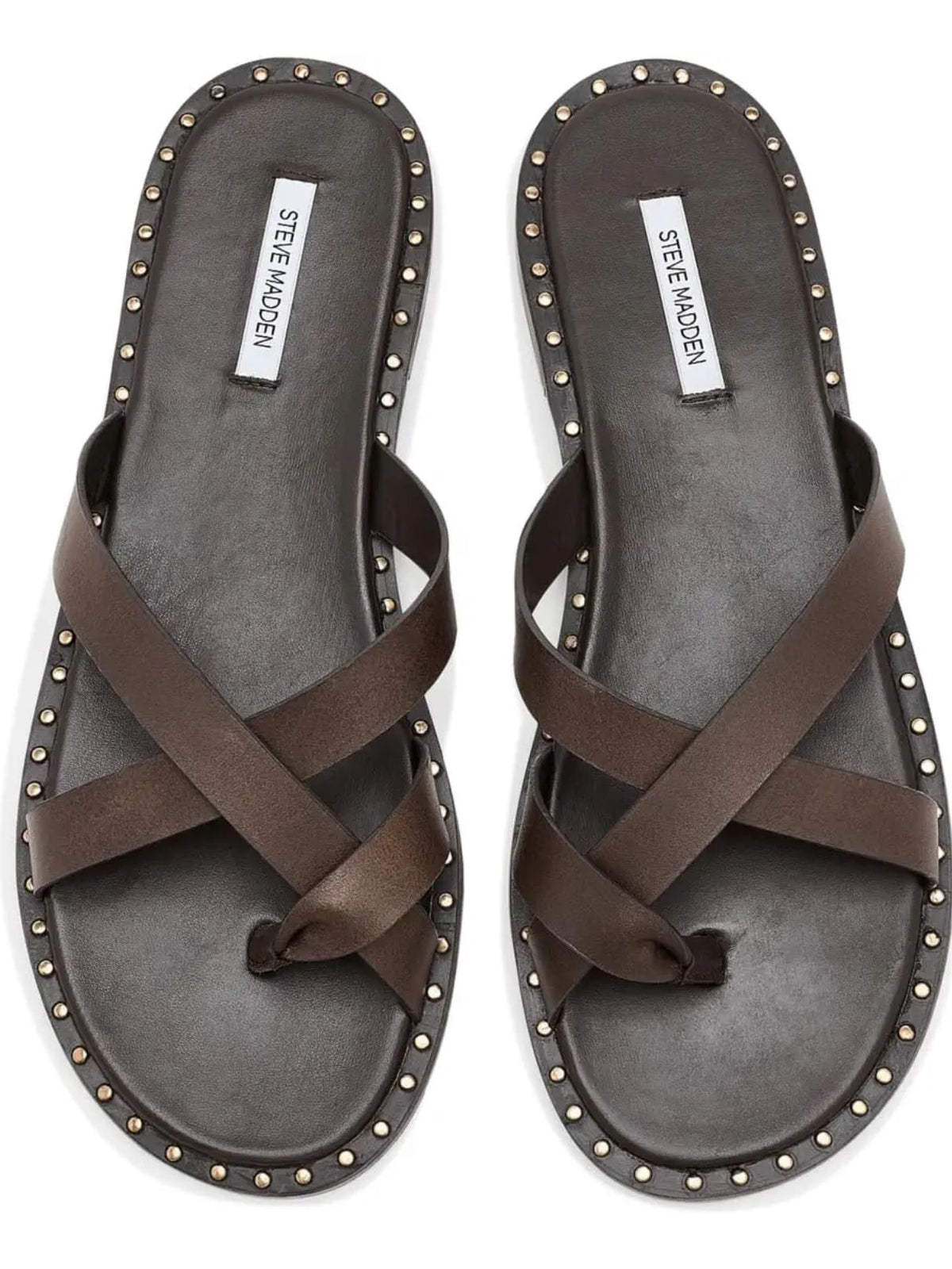 Steve Madden Brutus Leather Boots in Brown